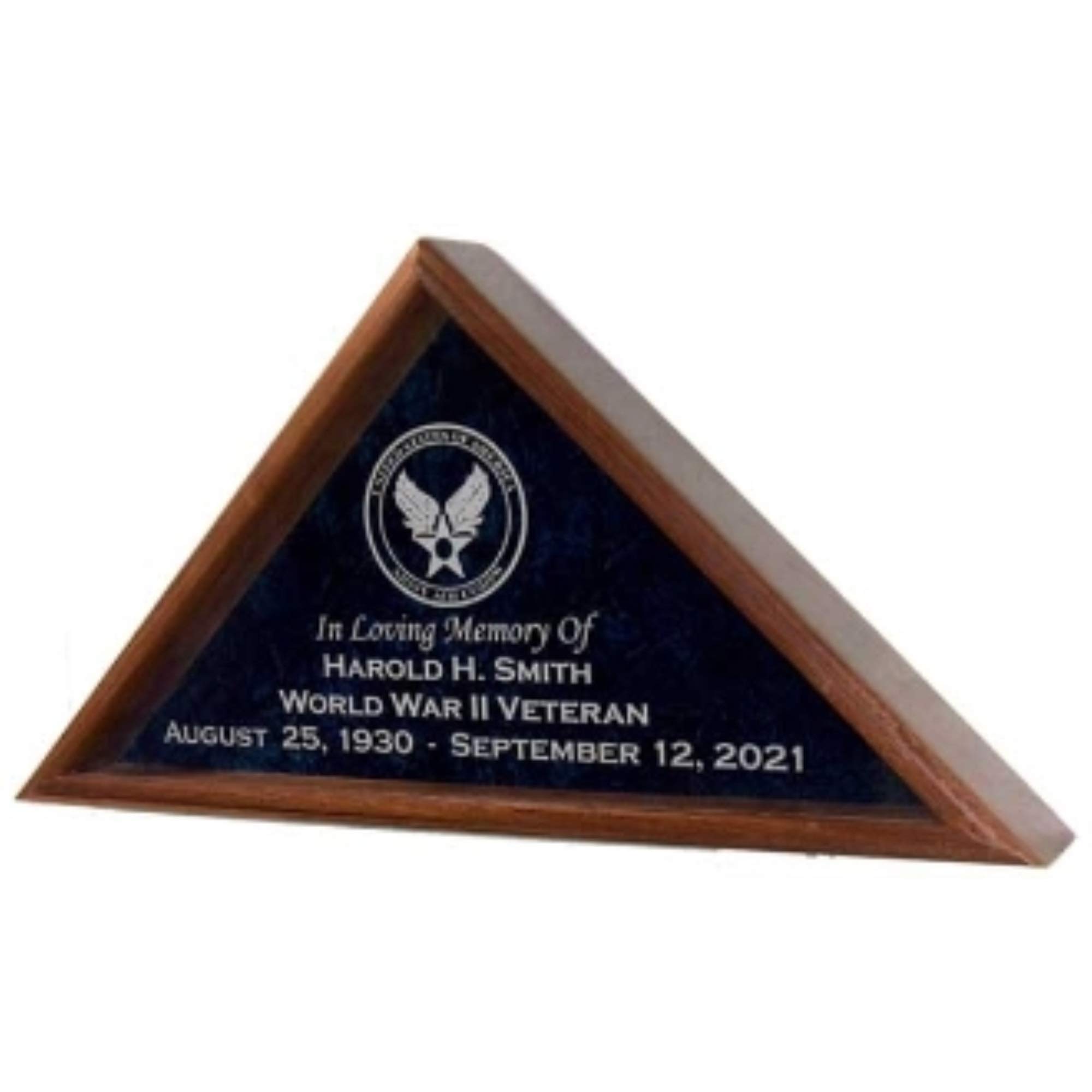 Premium American-Made Ceremonial & Casket Flag Display Cases - Honoring Veterans & Military Service - Perfect for Funerals, Memorials & Home Displays