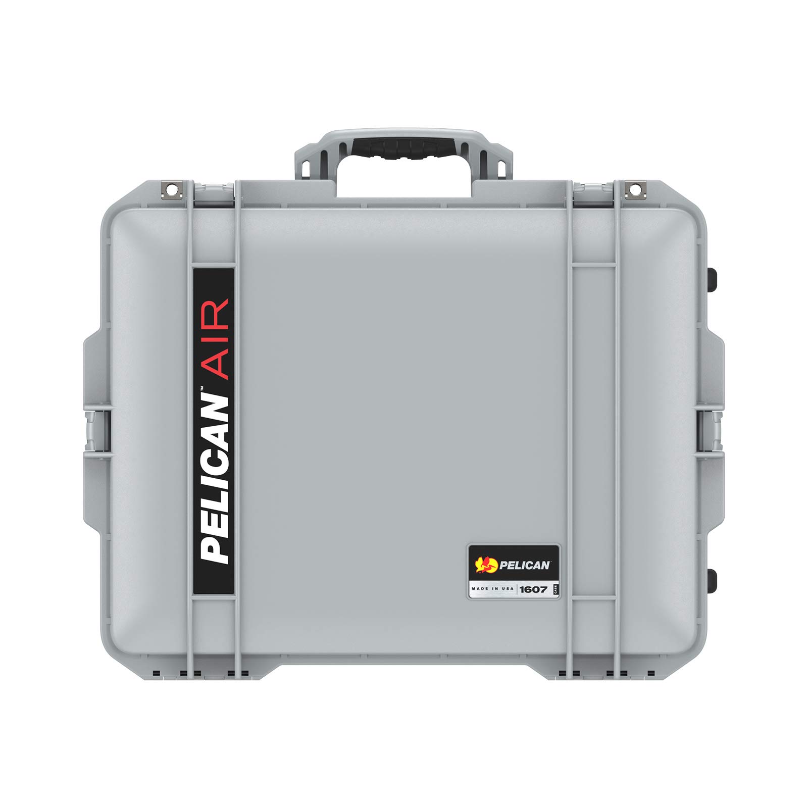 Pelican Air 1607 Protective Hard Case with Foam Insert - Silver | Waterproof & Shockproof Equipment Case for Cameras, Drones & Electronics | Perfect for Travel & Outdoor Adventures
