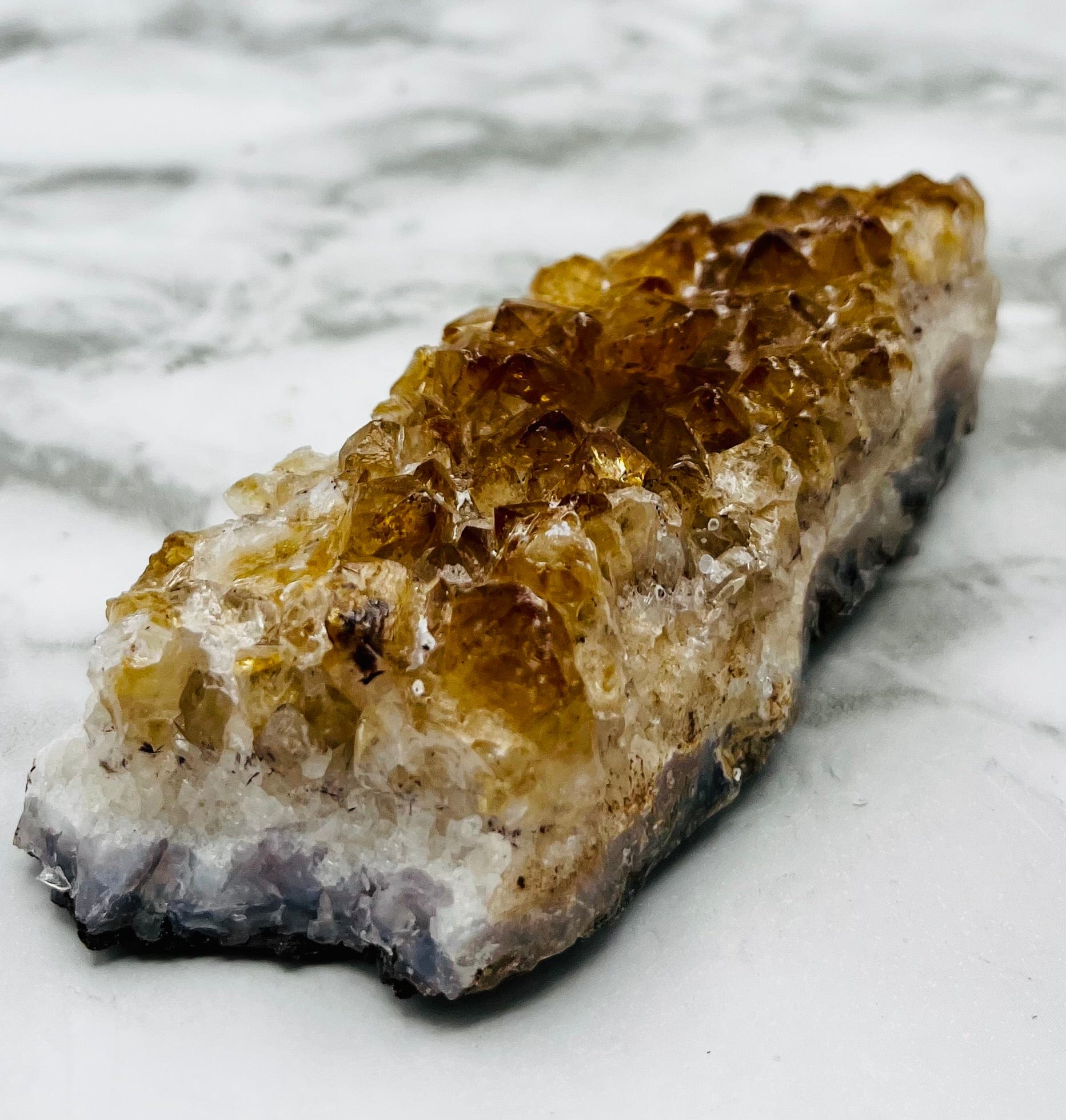 Natural Citrine Crystal Cluster - 49g Healing Stone for Home Decor, Meditation & Energy Balancing | Spiritual Gift & Feng Shui Decor