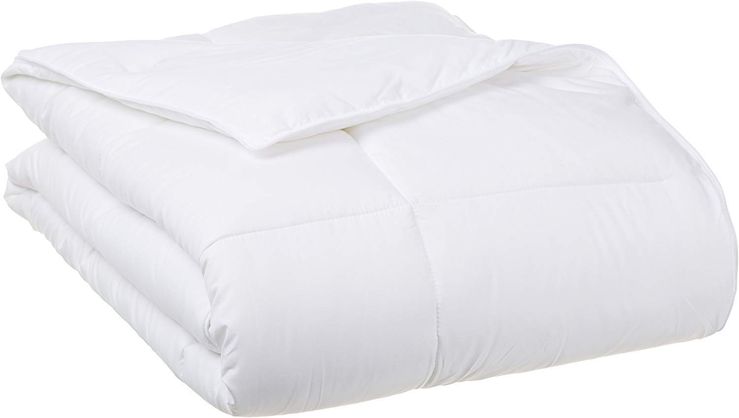 800 Thread Count 100% Egyptian Cotton Down Alternative Comforter Set - Solid Blue King Size 3-Piece Bedding for Luxury Hotels & Master Bedrooms