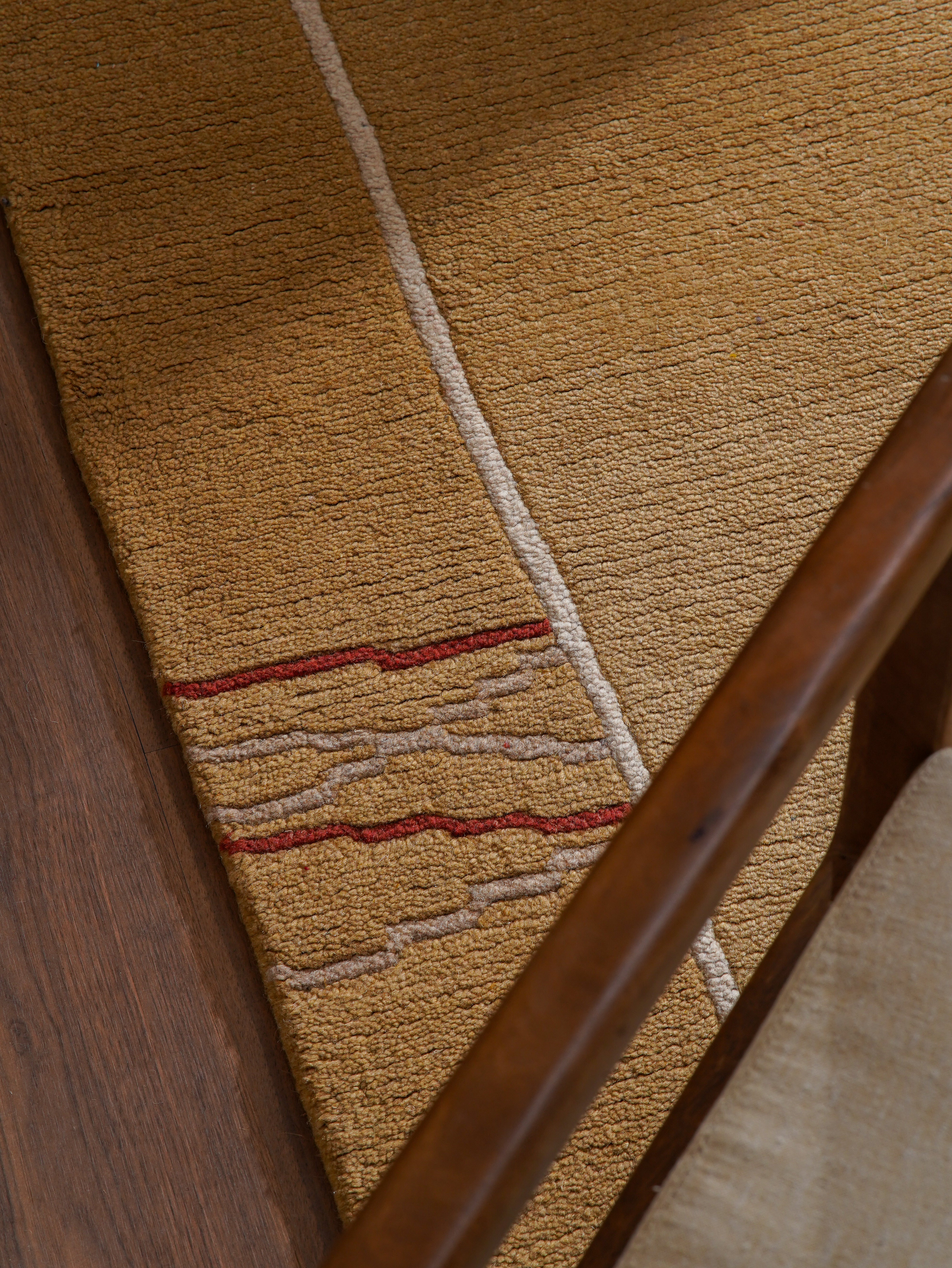 Hand Knotted Rugnique Rug - Premium Handmade Wool Carpet for Living Room, Bedroom & Dining Area - Elegant Home Decor & Floor Covering