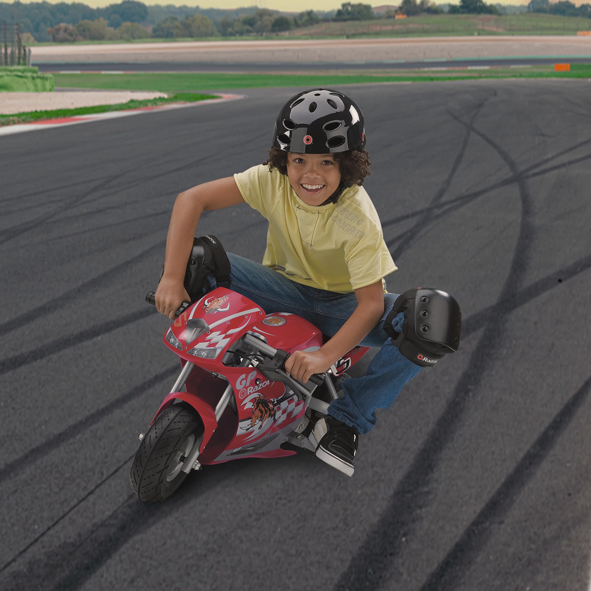 Razor Pocket Rocket Miniature Electric Bike - Lightweight & Portable E-Bike for Kids & Teens - Perfect for Commuting, Campus Rides & Neighborhood Fun