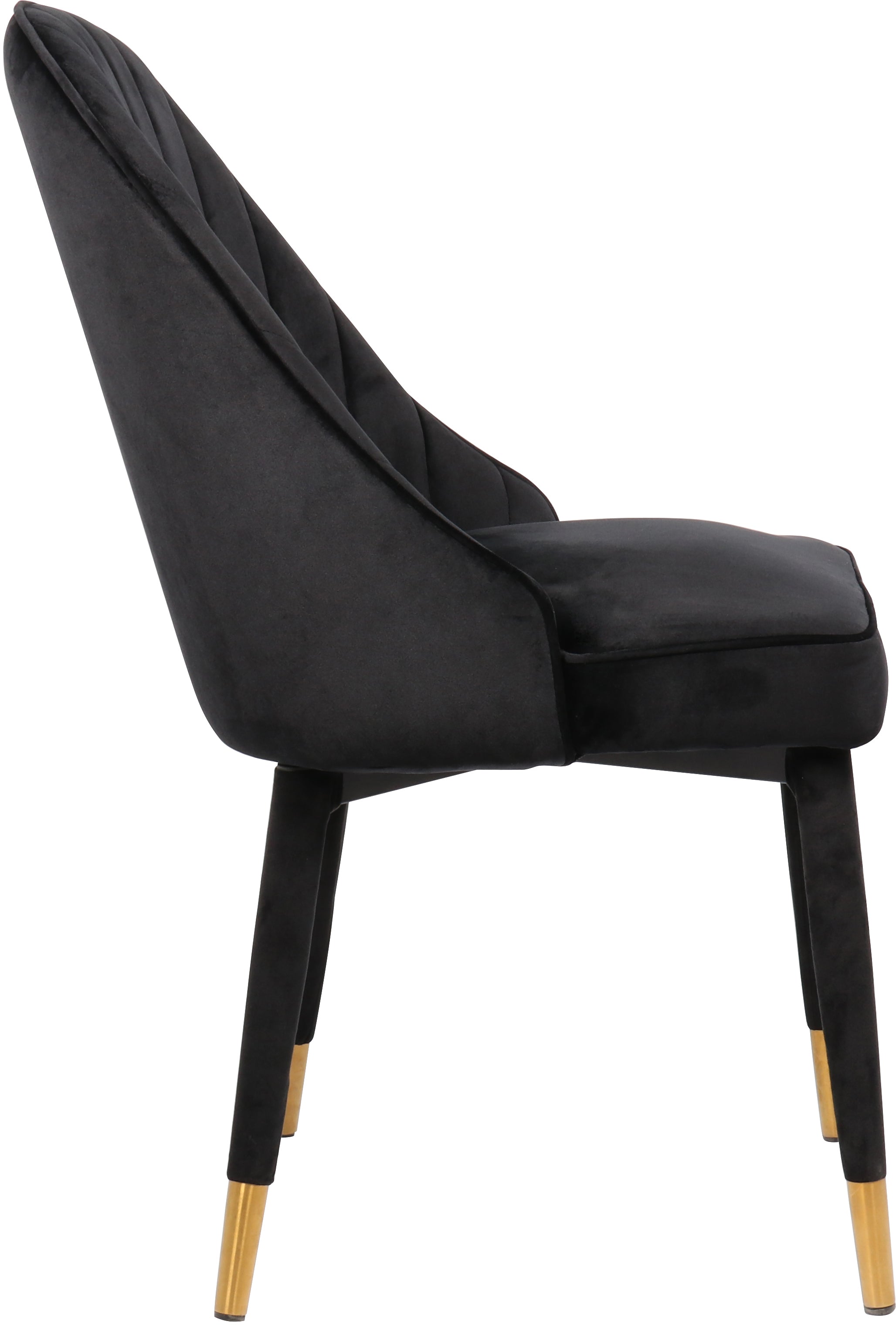 Luxury Belle Velvet Dining Chairs - Soft Upholstered Modern Accent Chairs for Dining Room, Kitchen, or Office - Elegant Home Decor & Comfortable Seating Solution