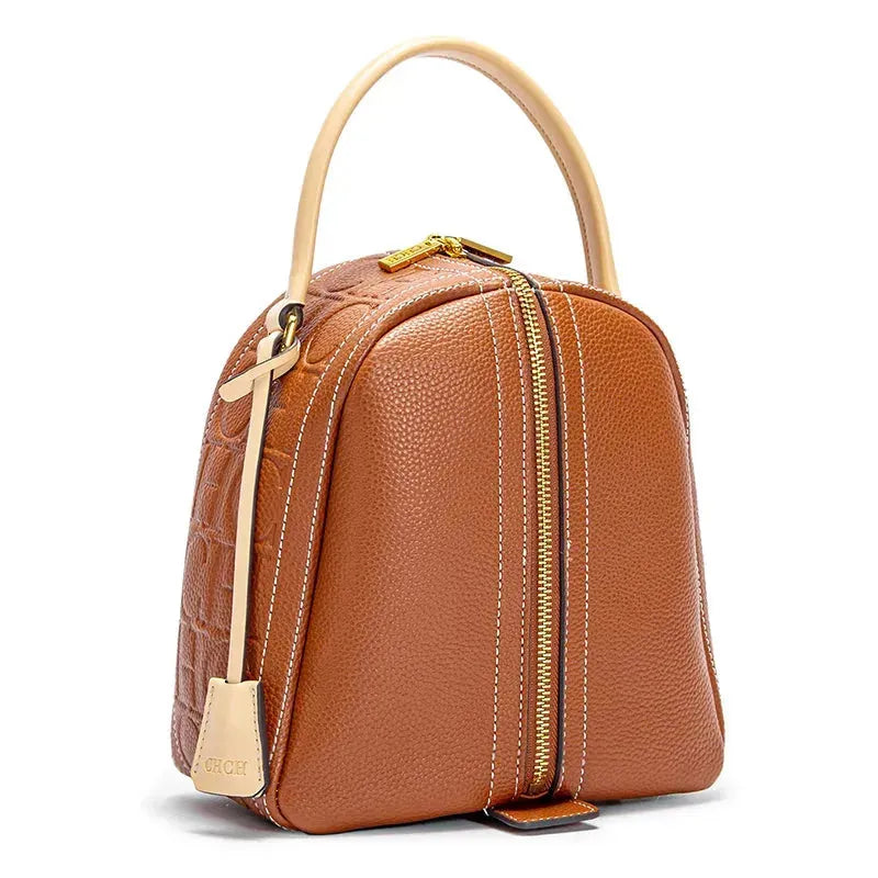 Elegant Embossed Letter Women's Handbag - Stylish Crossbody Purse for Work, Travel & Everyday Use