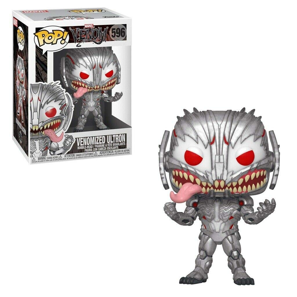 Funko Pop! Venomized Ultron #596 Marvel Venom Vinyl Figure Collectible with EcoTEK Pop Protector - Perfect for Marvel Fans, Comic Book Collectors & Pop Display Enthusiasts