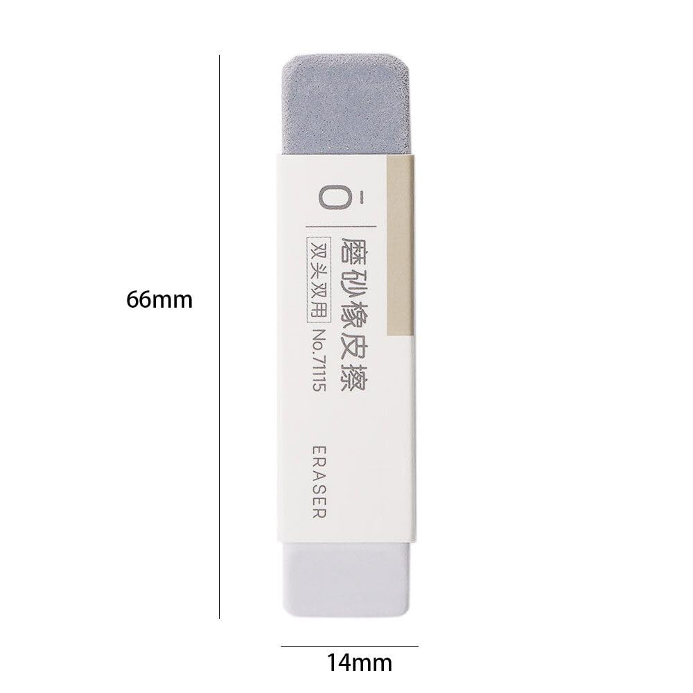 Dual Head Ink & Pencil Eraser - Cleans Ballpoint Pens & Colored Pencils for Artists & Students