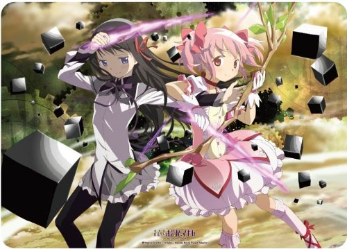 Madoka Magica Rebellion Story Character Rubber Mat - New Edition for Card Games | Anime Collectible & Playmat for Trading Card Enthusiasts | Perfect for Game Nights & Conventions