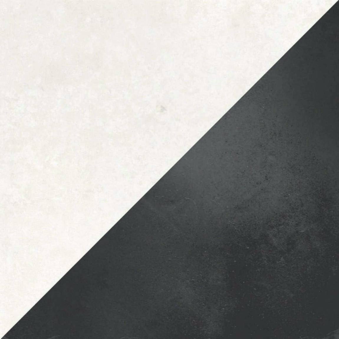 8x8 Patterned Porcelain Tile Coal - Premium Ceramic Floor & Wall Tiles for Kitchen, Bathroom, and Backsplash Decoration
