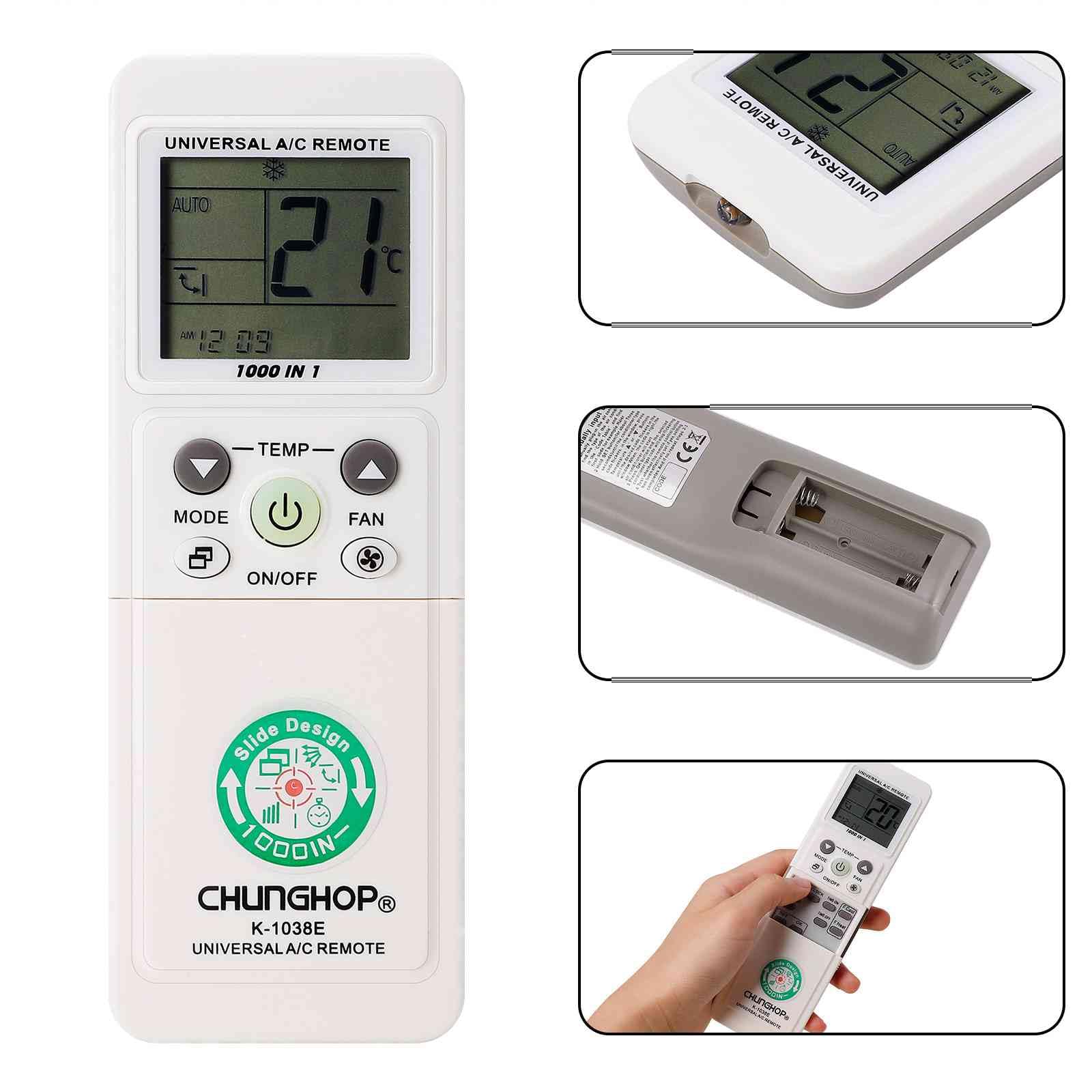 Universal AC Remote Control for SAST Air Conditioners - Celsius/Fahrenheit Display with Timer Function | Compatible with All SAST Models | Perfect for Home, Office, and Hotel Use