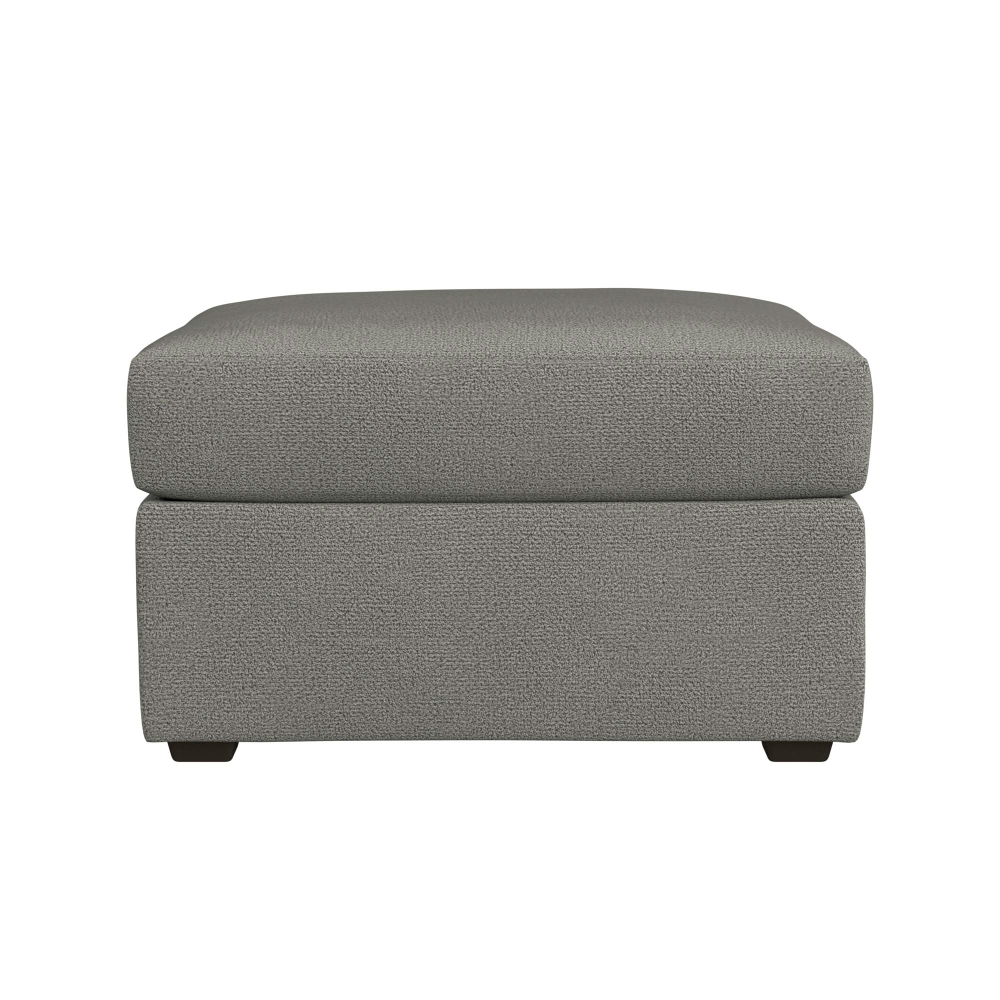 Simply Elements Storage Ottoman with Lift Top - Versatile Footrest, Coffee Table & Extra Seating for Living Room, Bedroom & Home Decor