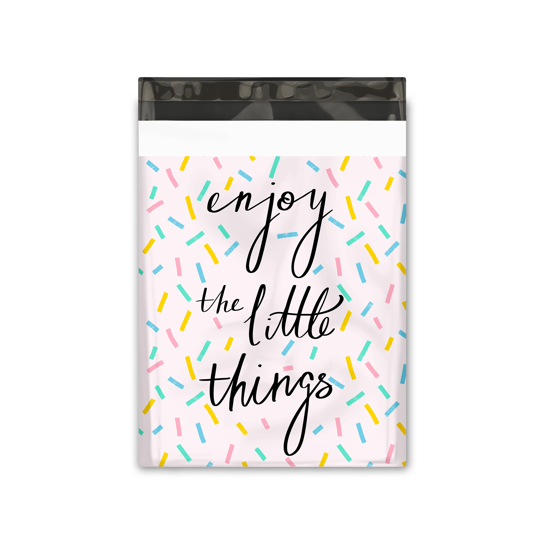 10x13 Confetti Designer Poly Mailers - Premium Printed Shipping Envelopes for Ecommerce, Subscription Boxes & Party Favors - Waterproof & Durable Mailing Bags for Small Businesses