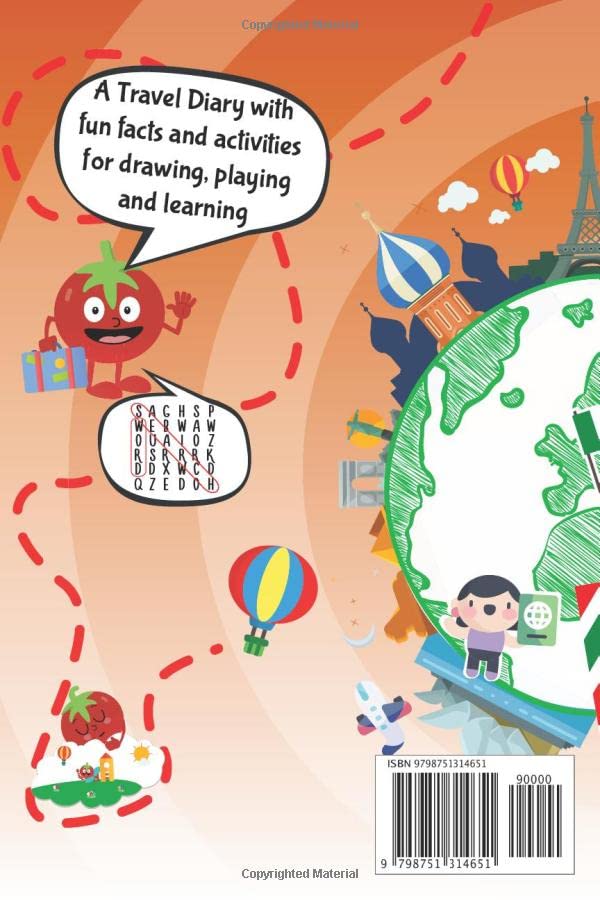 Rome Travel Activity Book for Kids – Fun Educational Guide & Travel Journal with Games, Drawing, and Learning Activities – Perfect for Family Vacations and School Trips