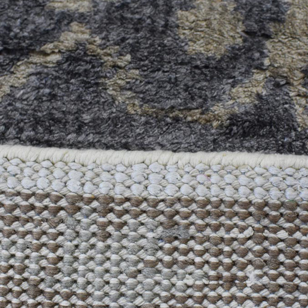 Hand Knotted Hypnotic Rug - Premium Bohemian Style Area Rug for Living Room, Bedroom, or Office - Soft & Durable Home Decor