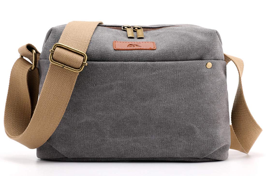 Stylish Women's Canvas Shoulder Bag - Crossbody Purse & Hobo Tote with Adjustable Strap (Model B56) - Perfect for Travel, Shopping & Everyday Use