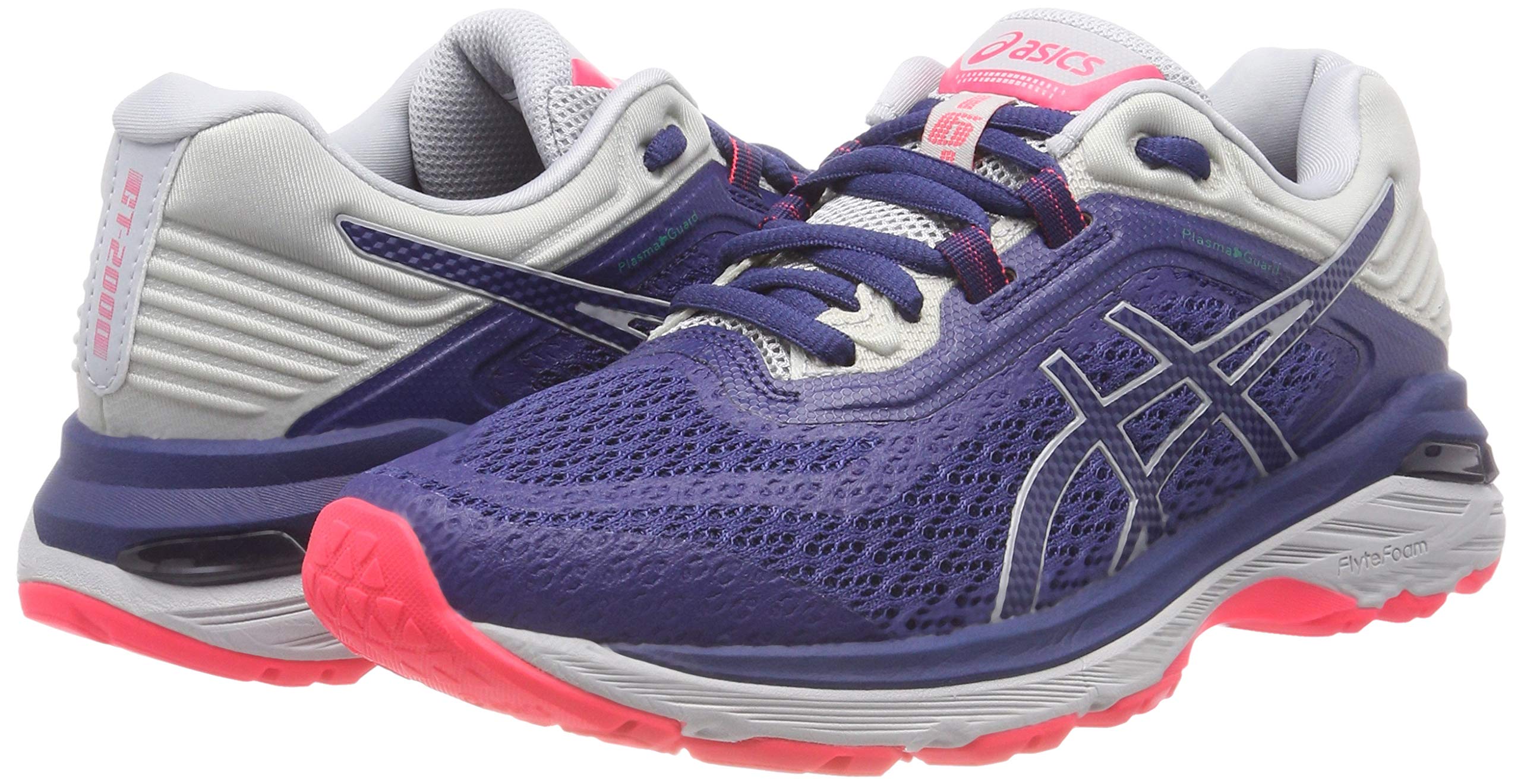 ASICS GT-2000 6 Trail Plasma Guard Women's Running Shoes - Lightweight Trail Running Sneakers for Women (Size UK 3.5 US 5.5 EU 36) - Deep Ocean/Mid Grey 400 - Perfect for Hiking, Trail Running & Outdoor Workouts