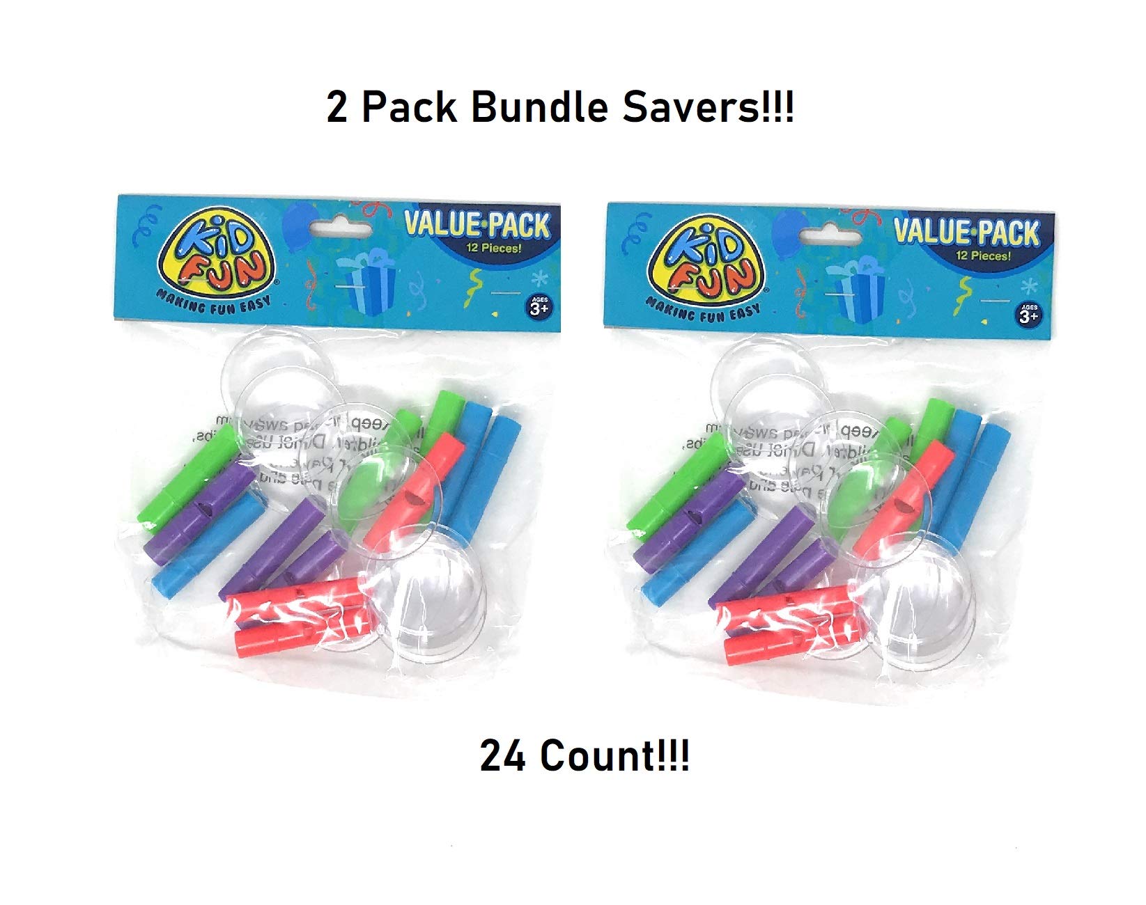 USTOYS 2-Pack Whistle Magnifying Glasses Set - Kids Outdoor Exploration Tools for Hiking, Camping & Nature Discovery