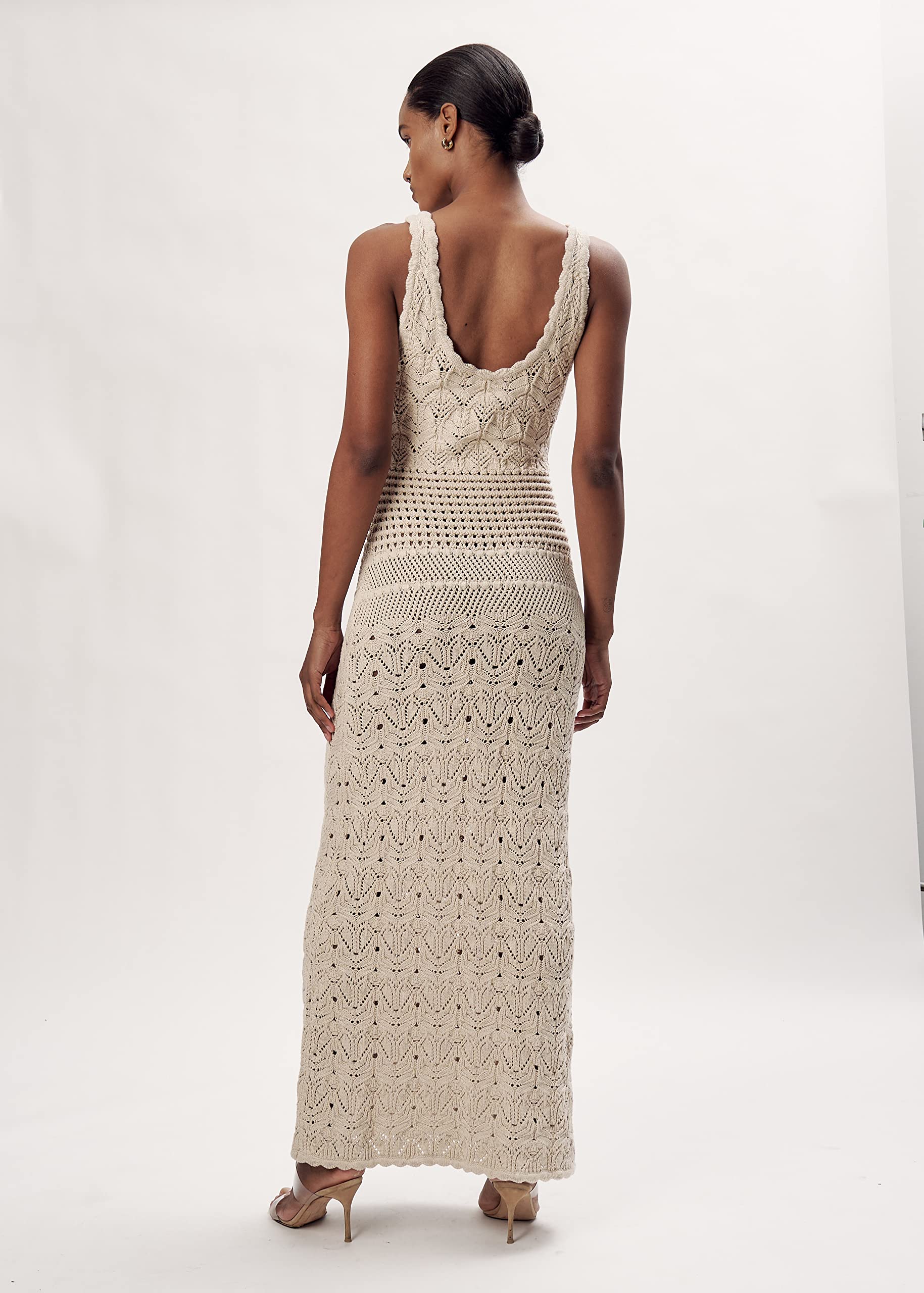 Ronny Kobo Women's Sadie Dress - Elegant Flowy Midi Dress for Casual & Party Wear | Perfect for Date Nights, Weddings & Office Outfits