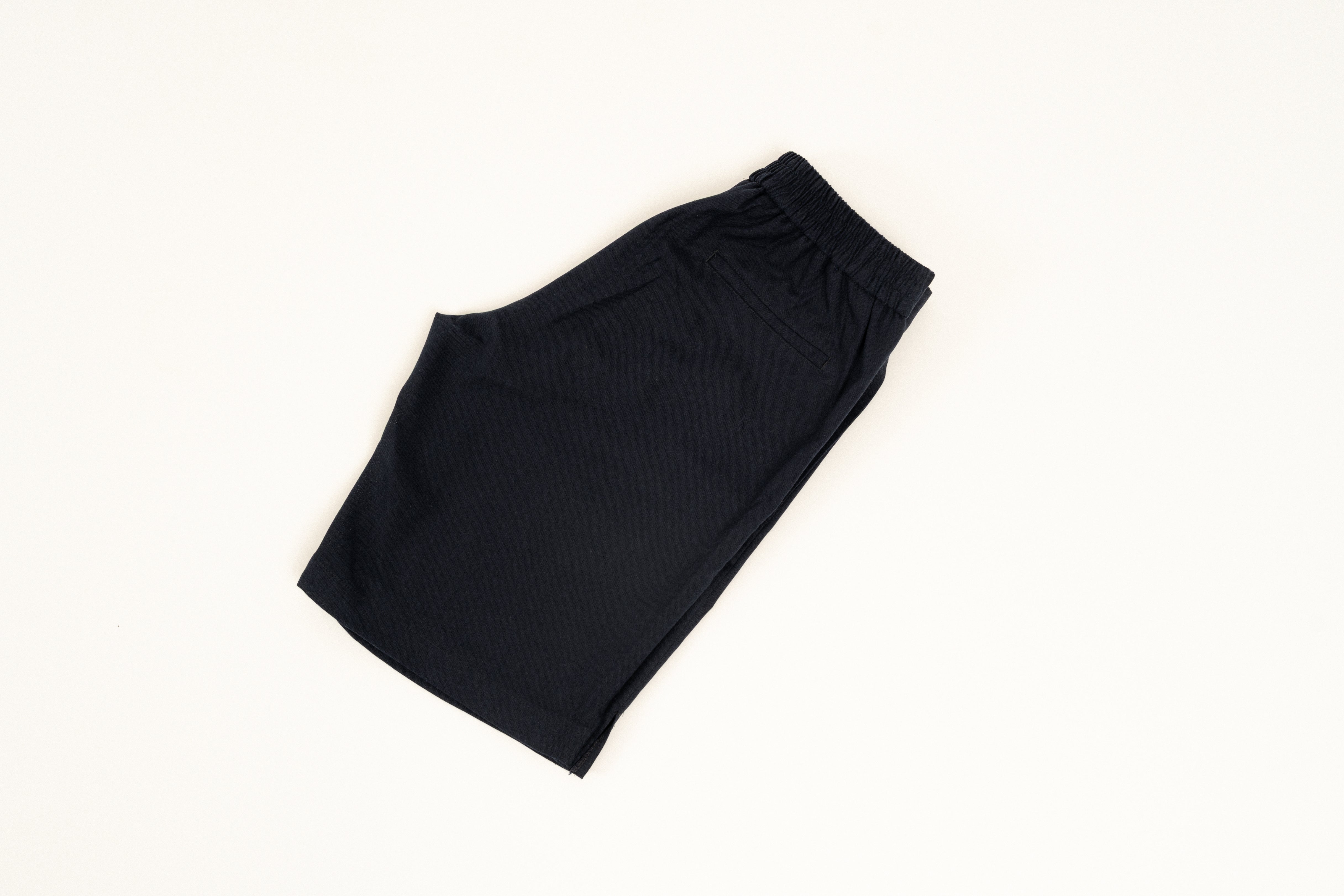 Bondi Navy Blue Linen Shorts for Men - Breathable Summer Casual Shorts with Pockets | Perfect for Beach, Vacation, and Outdoor Activities