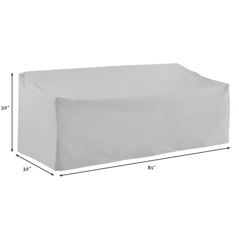 Crosley Waterproof 5-Piece Patio Furniture Cover Set for Outdoor Sofa, Chairs & Tables - Tan | All-Weather Protection for Patio, Deck & Garden Furniture
