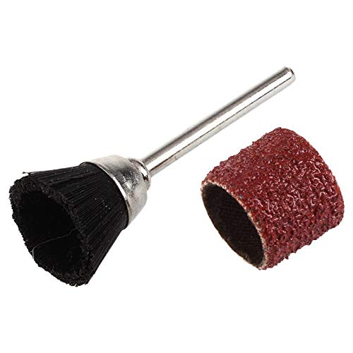 147-Piece Mini Drill Rotary Tool Bit Set for Grinding, Carving, Polishing - 1800 Grit Grinder Heads (Size M) - Perfect for DIY Crafts, Jewelry Making & Woodworking Projects