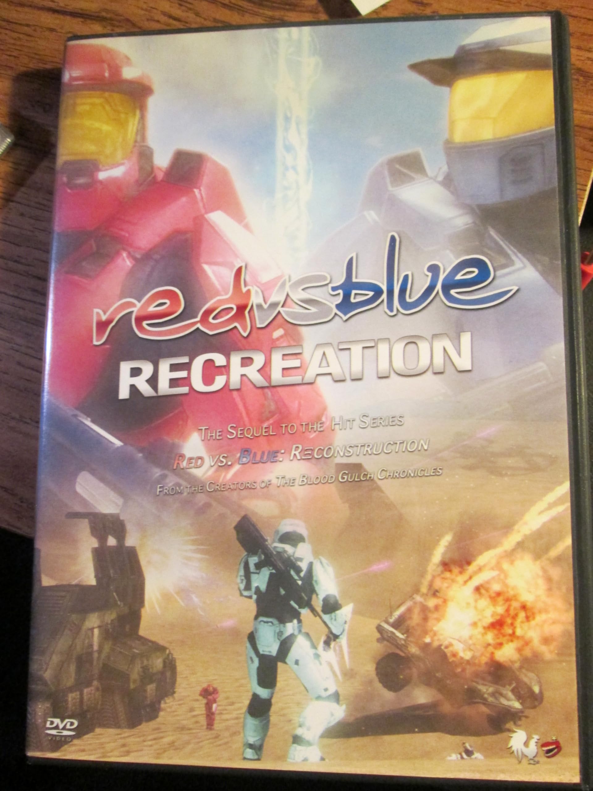 Red vs Blue: Recreation - Classic Gaming Rivalry T-Shirt for Fans | Perfect for Cosplay, Conventions & Gaming Events