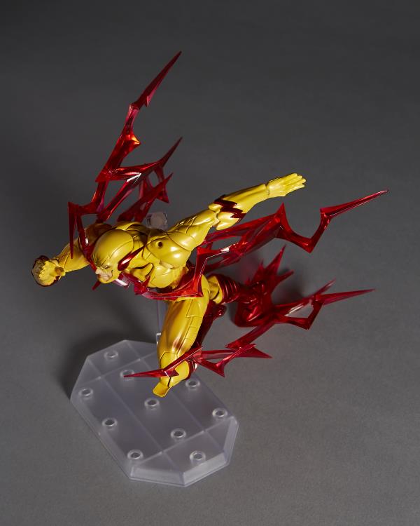 Amazing Yamaguchi Revoltech Reverse Flash Action Figure NR009 - High-Quality Collectible for DC Comics Fans & Display