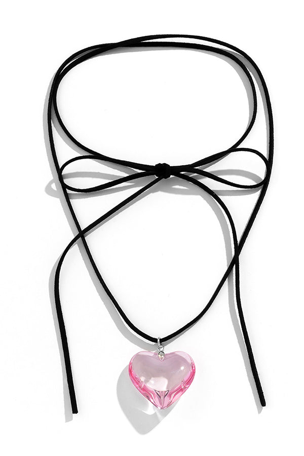 Stylish Adjustable Simple Alloy Love Pendant Necklace for Women - Perfect for Valentine's Day Gifts, Anniversary Presents & Romantic Occasions