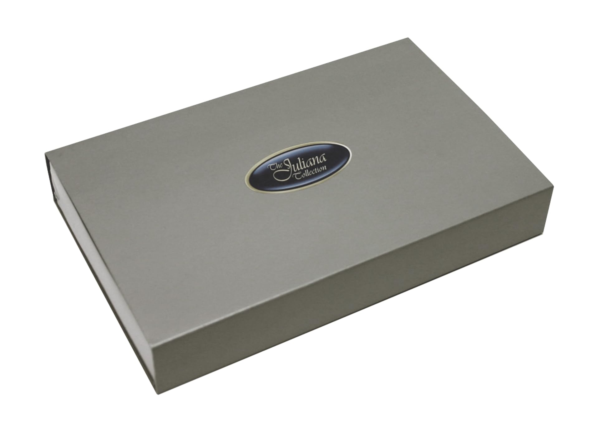 Juliana Silver Plated Tooth and Curl Box - Elegant Jewelry Organizer for Rings, Earrings & Necklaces | Perfect for Travel, Home Storage & Gift Giving