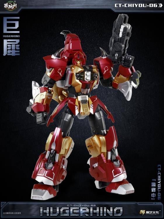 Cang Toys CT Chiyou 06 Hugerhino Action Figure - Collectible Toy for Kids & Adults | Perfect for Display, Gifts, and Role-Playing Games