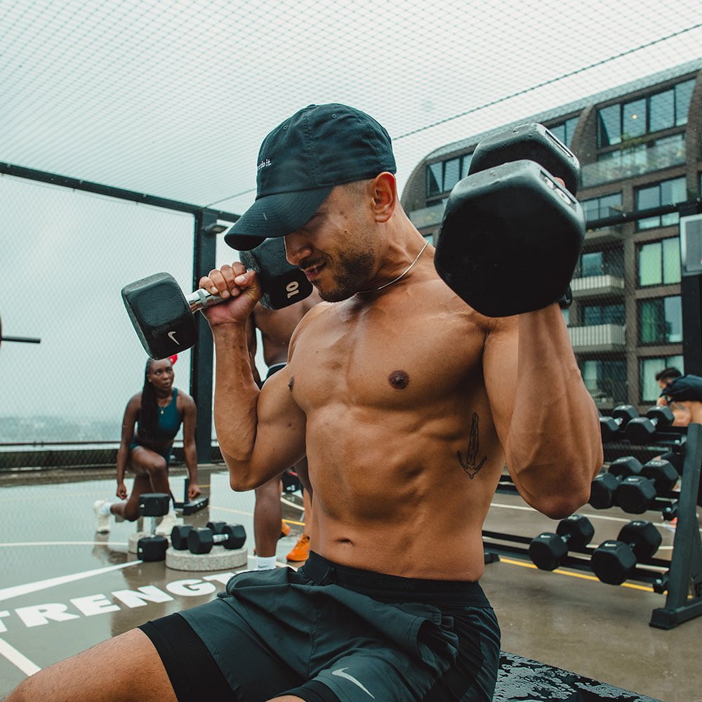 Nike Strength Dumbbells - Sold Individually - Perfect for Home Gym & Weight Training Workouts