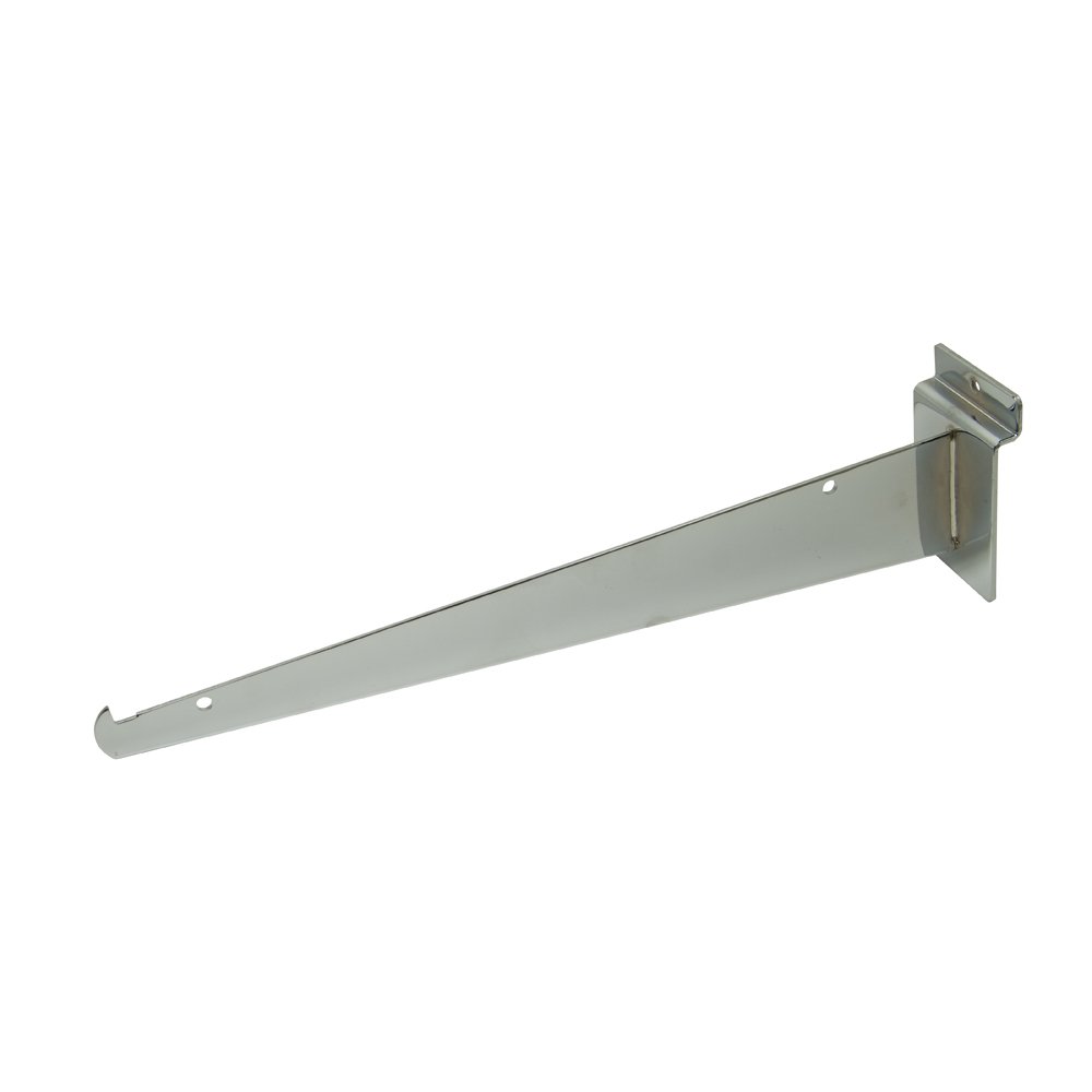 Econoco 12-Inch Slat Wall Knife Bracket Holder - Pack of 48 - Heavy Duty Stainless Steel Knife Storage Rack for Commercial Kitchens, Restaurants & Home Use