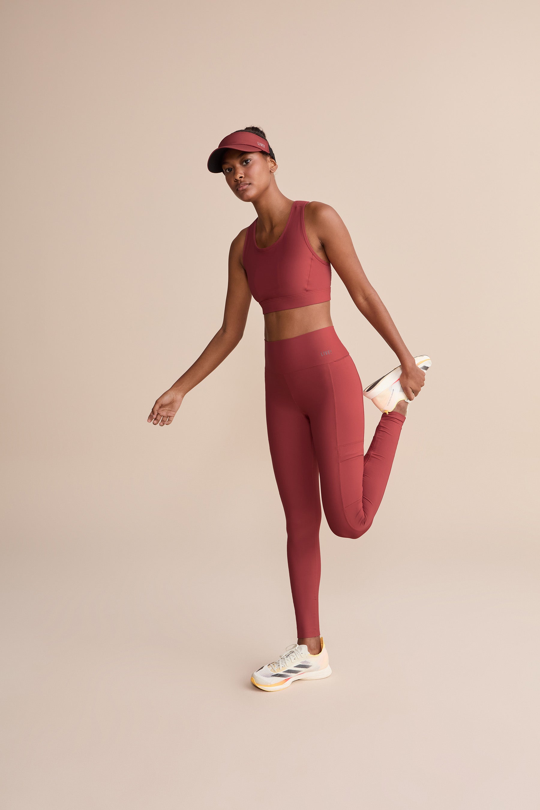 High Waist Long Leggings for Women - Comfortable & Stretchy Workout Leggings - Perfect for Yoga, Running, Gym & Lounge Wear