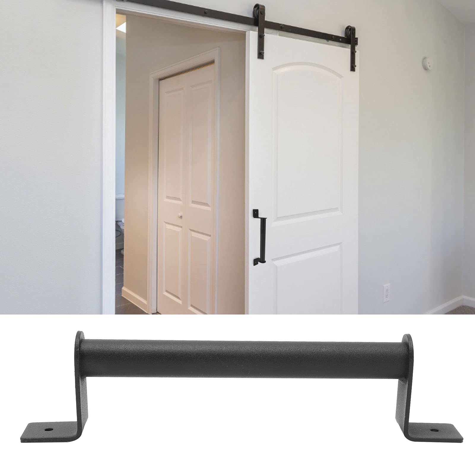 8.9x2.2 Inch Durable Barn Door Handle - Cabinet Drawer Pulls & Gate Handles for Home, Garage & Farmhouse Use