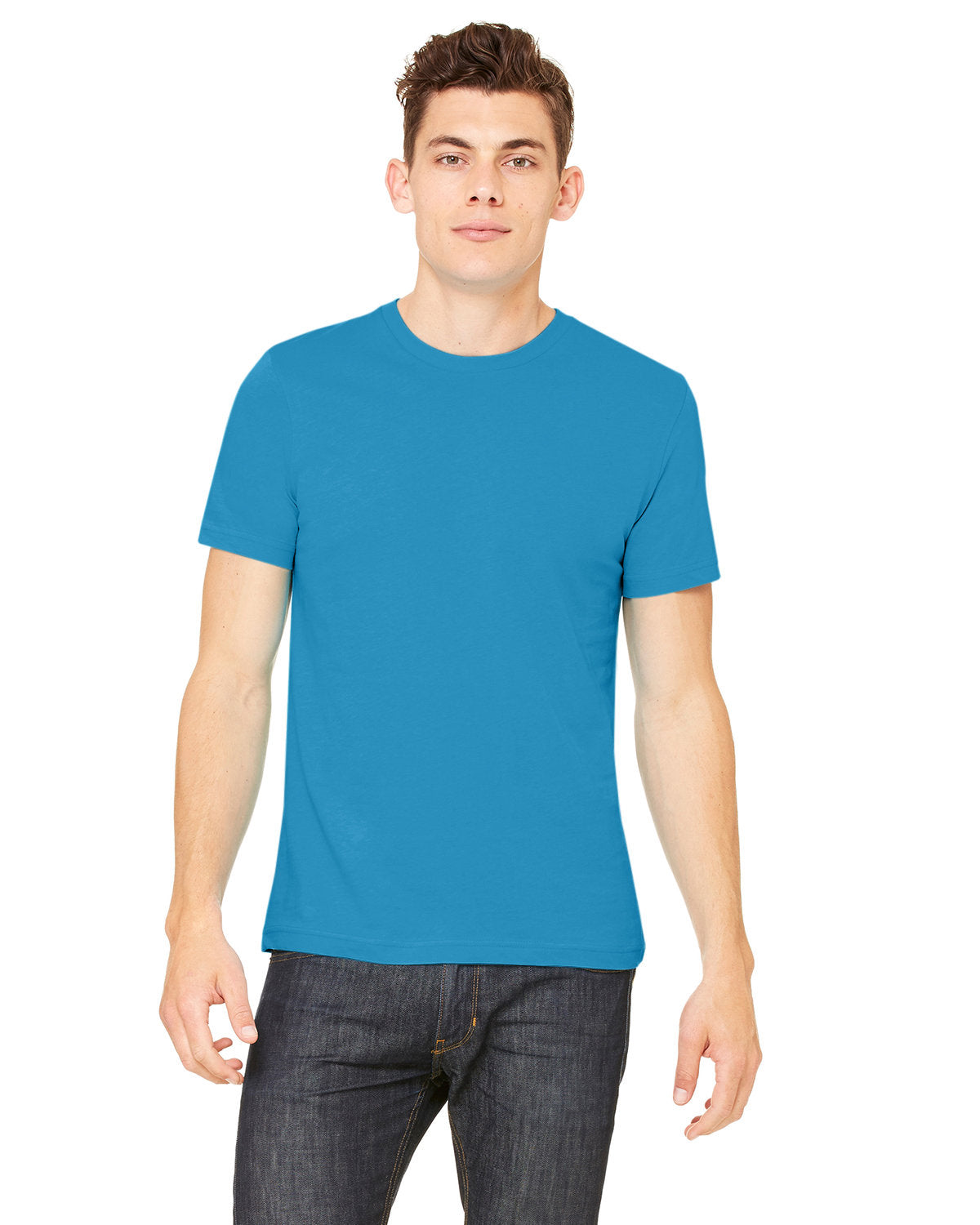 Bella + Canvas 3001C Unisex Jersey T-Shirt - Soft Cotton Crewneck Tee for Men & Women | Perfect for Casual Wear, Screen Printing & Everyday Outfits