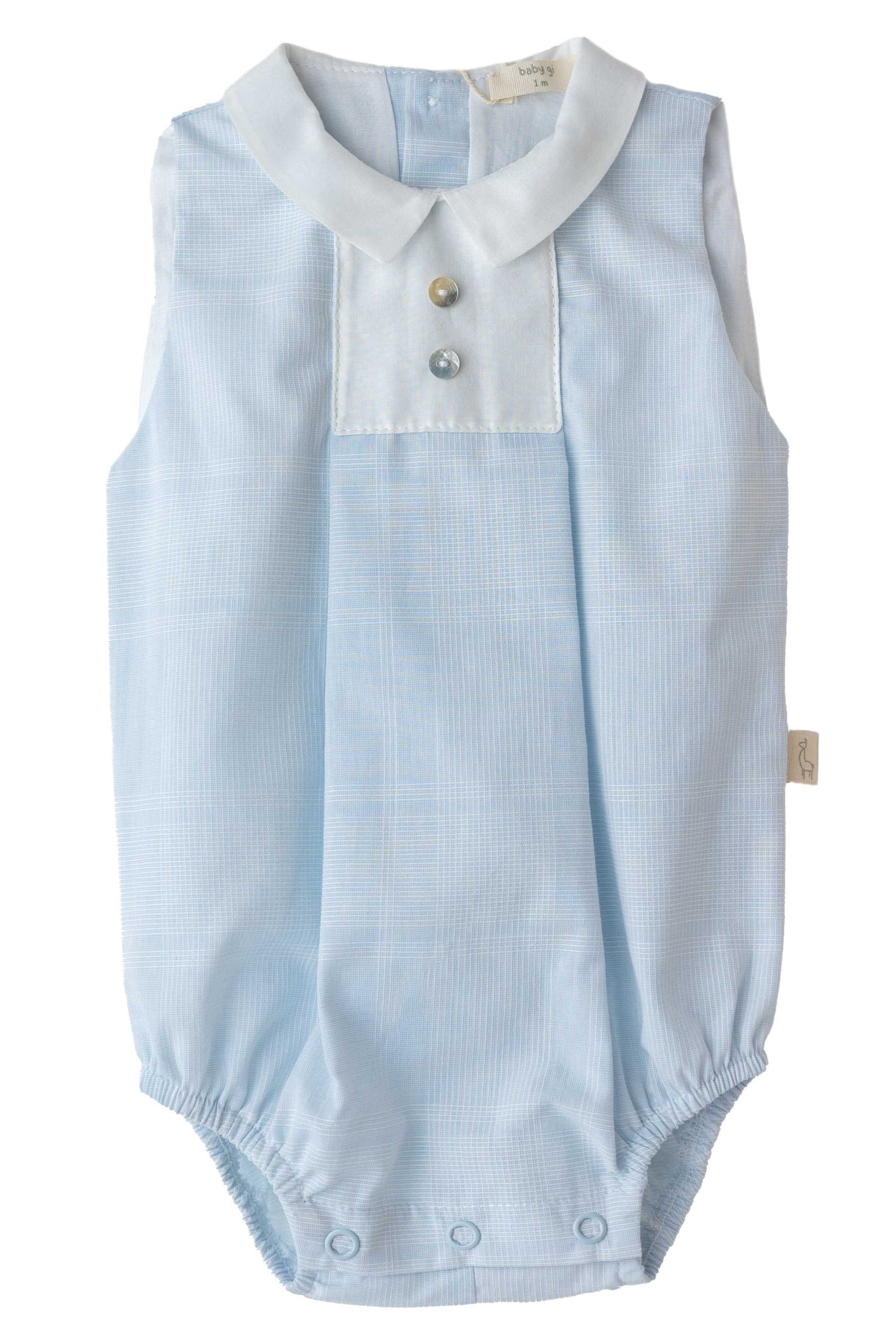 Stylish Cian Blue Checked Romper for Women - Casual Summer Jumpsuit with Pockets | Perfect for Beach Outings, Picnics & Weekend Getaways