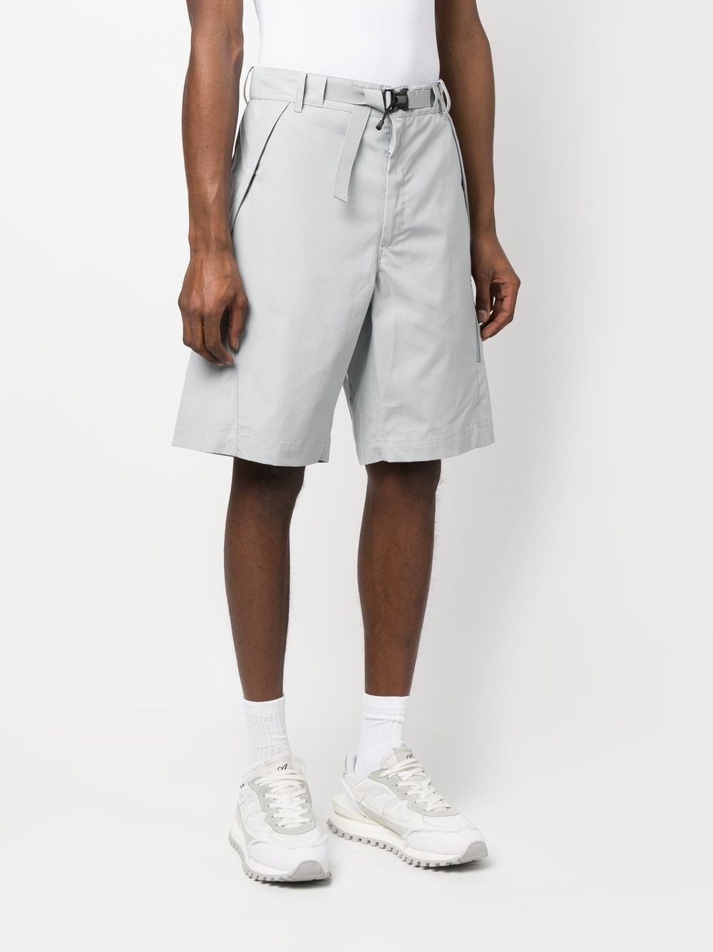C.P. COMPANY METROPOLIS Grey Shorts for Men - Lightweight Casual Summer Shorts with Pockets | Perfect for Outdoor Activities, Travel & Streetwear Fashion