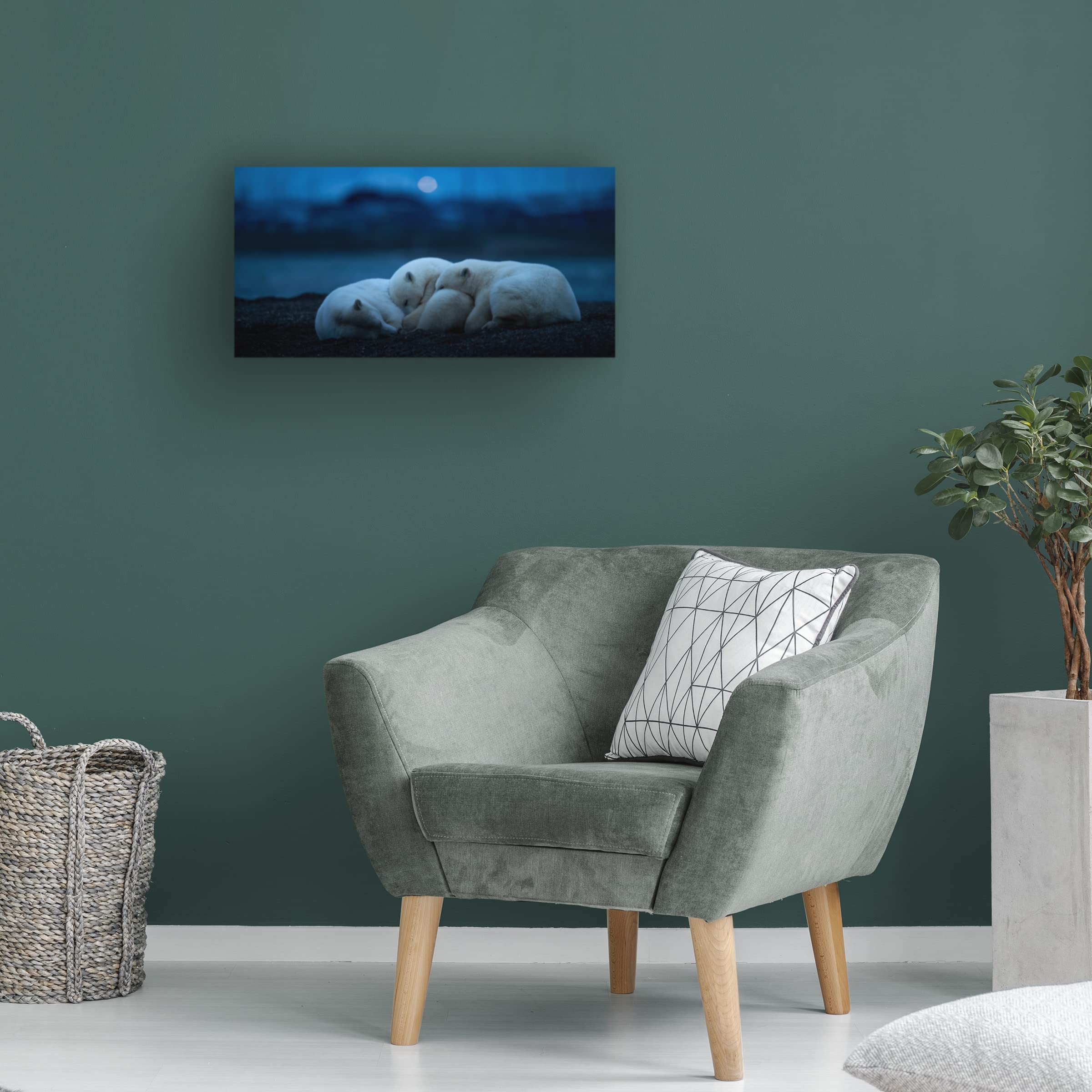 Trademark Fine Art 'Dream' Canvas Wall Art by Hung Tsui - Modern Abstract Painting for Living Room, Bedroom & Office Decor