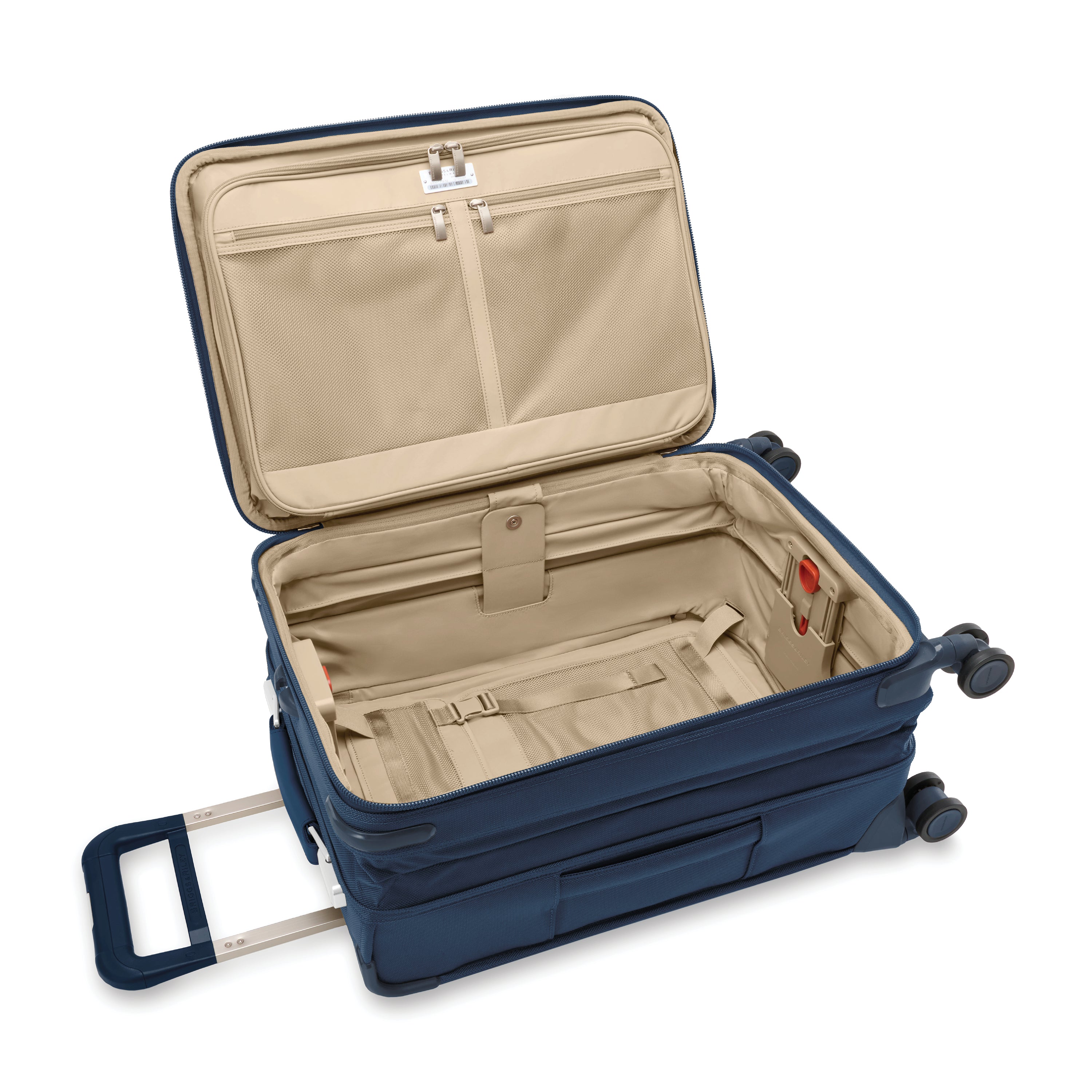 Briggs & Riley Baseline Essential Carry On Spinner Luggage - Lightweight Expandable Suitcase for Business Travel & Weekend Getaways | TSA Lock & Durable Polycarbonate Shell
