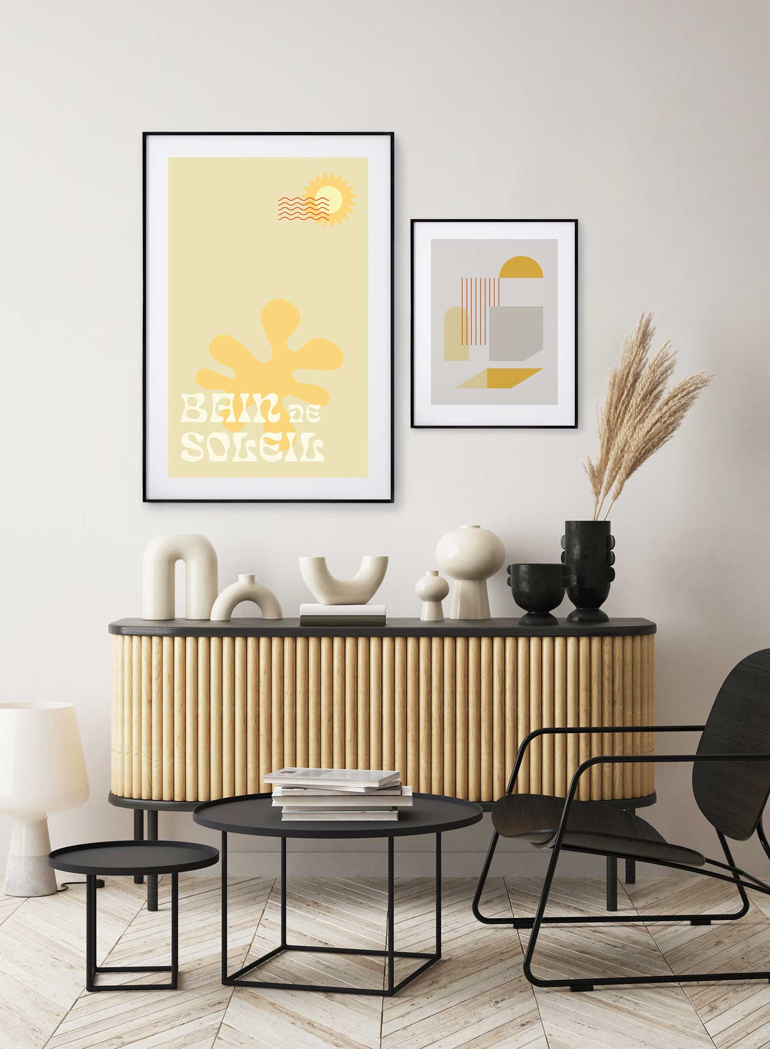 Greetings from Paradise Poster - Tropical Beach Wall Art for Home & Office Decor - Perfect for Living Room, Bedroom, or Beach House