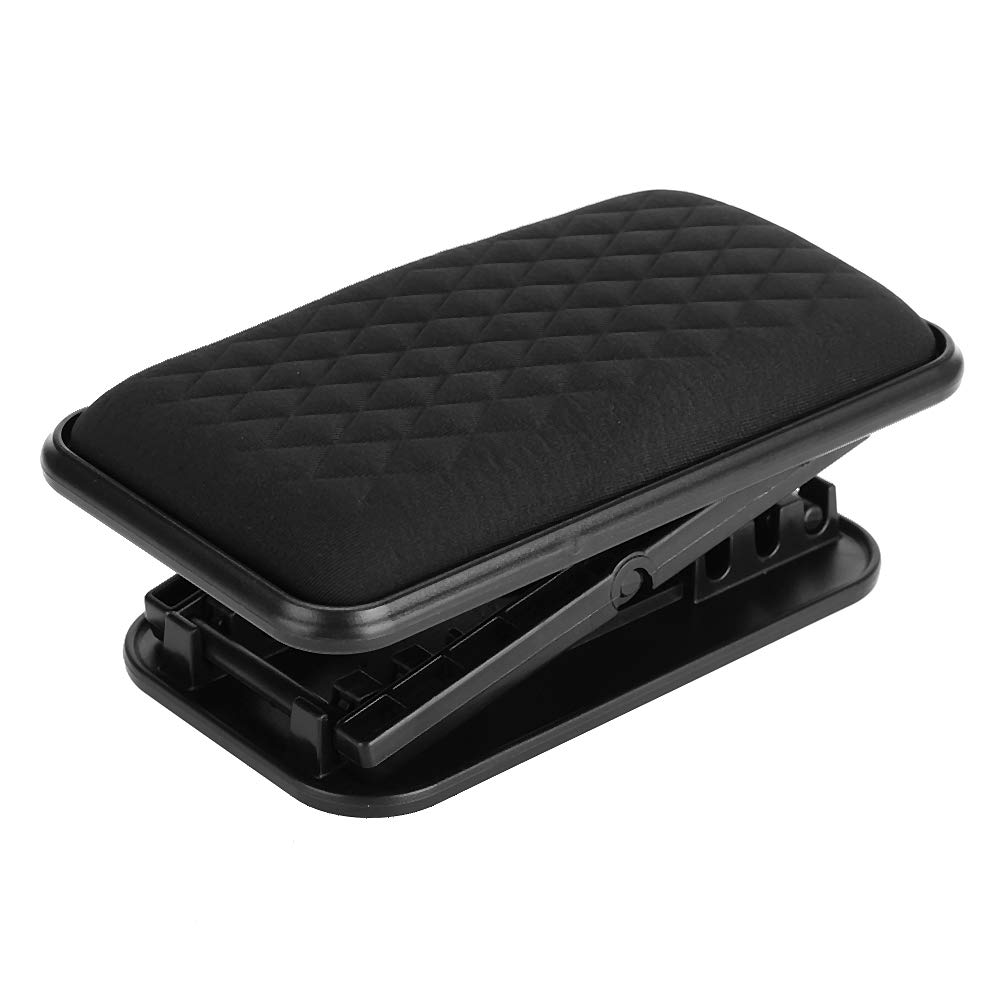 Universal Black Car Arm Rest Pad - Anti-Fatigue Elbow Support for Comfortable Driving