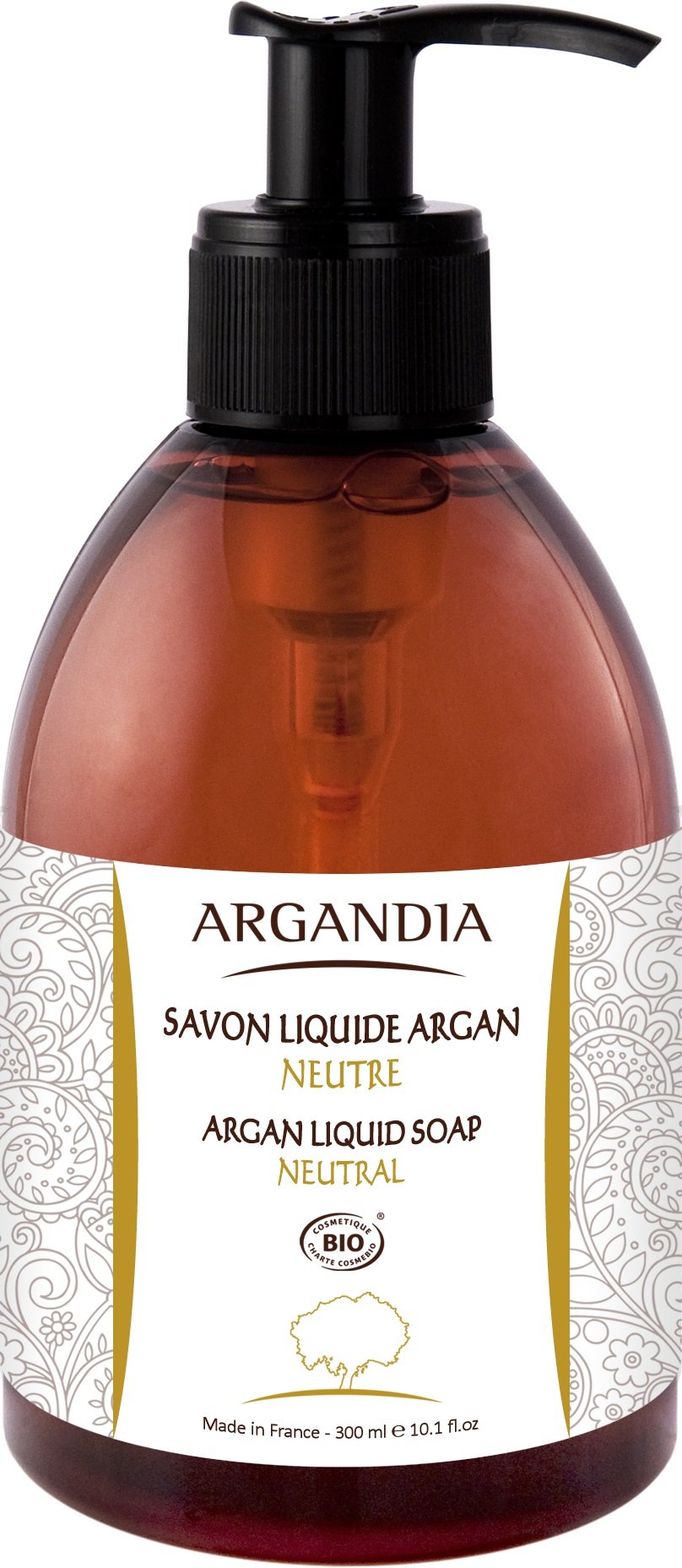 Argandia Neutral Liquid Soap 300ml | Fragrance-Free Gentle Hand Wash | Hypoallergenic & pH Balanced | Perfect for Sensitive Skin, Baby Care & Home Use