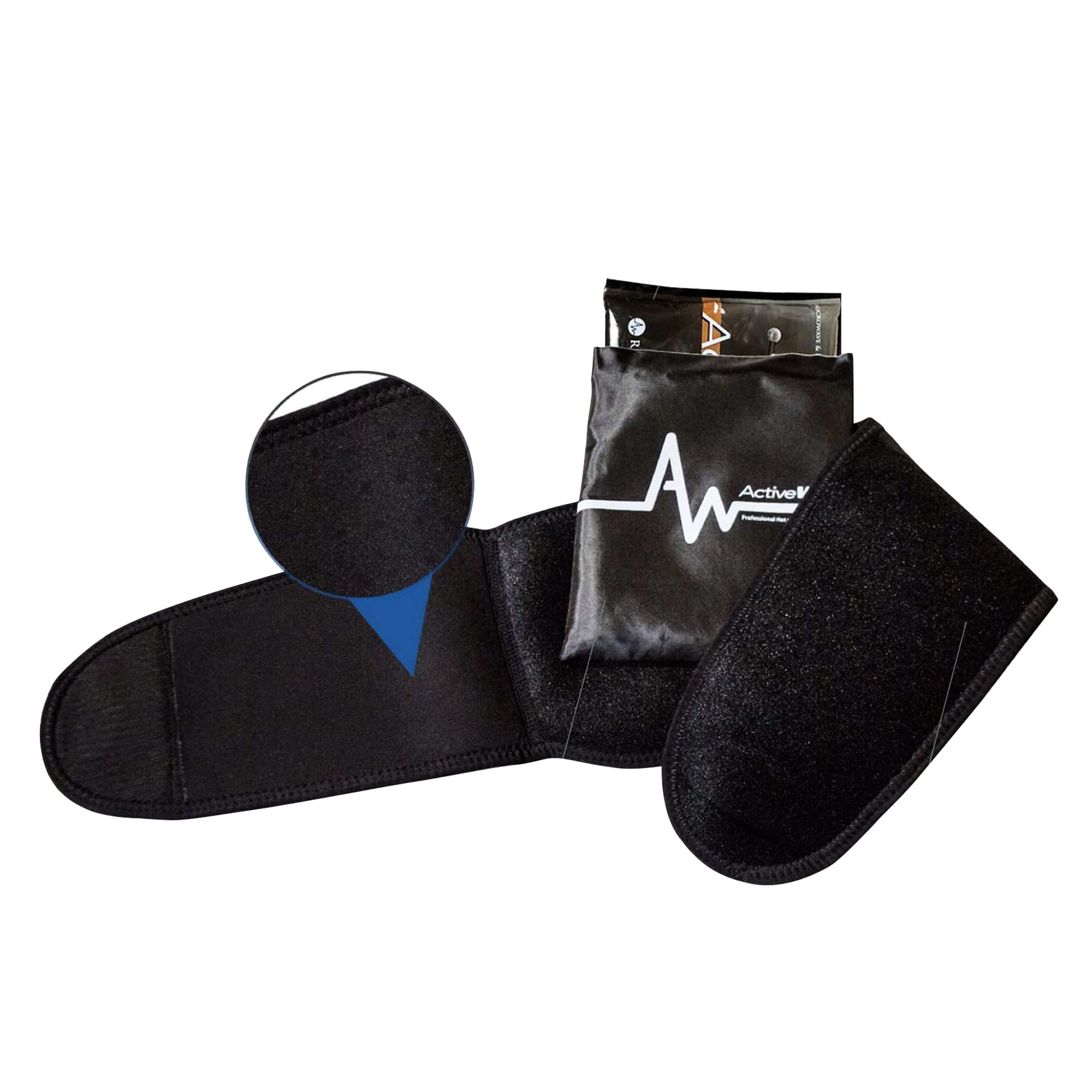 ActiveWrap Reusable Hot & Cold Therapy Ice Pack Wrap with Gel Packs - Relief for Sciatica, Lower Back Pain & Hip Discomfort - Flexible Compression Support for Recovery - Perfect for Post-Workout, Injury Rehabilitation & Chronic Pain Management