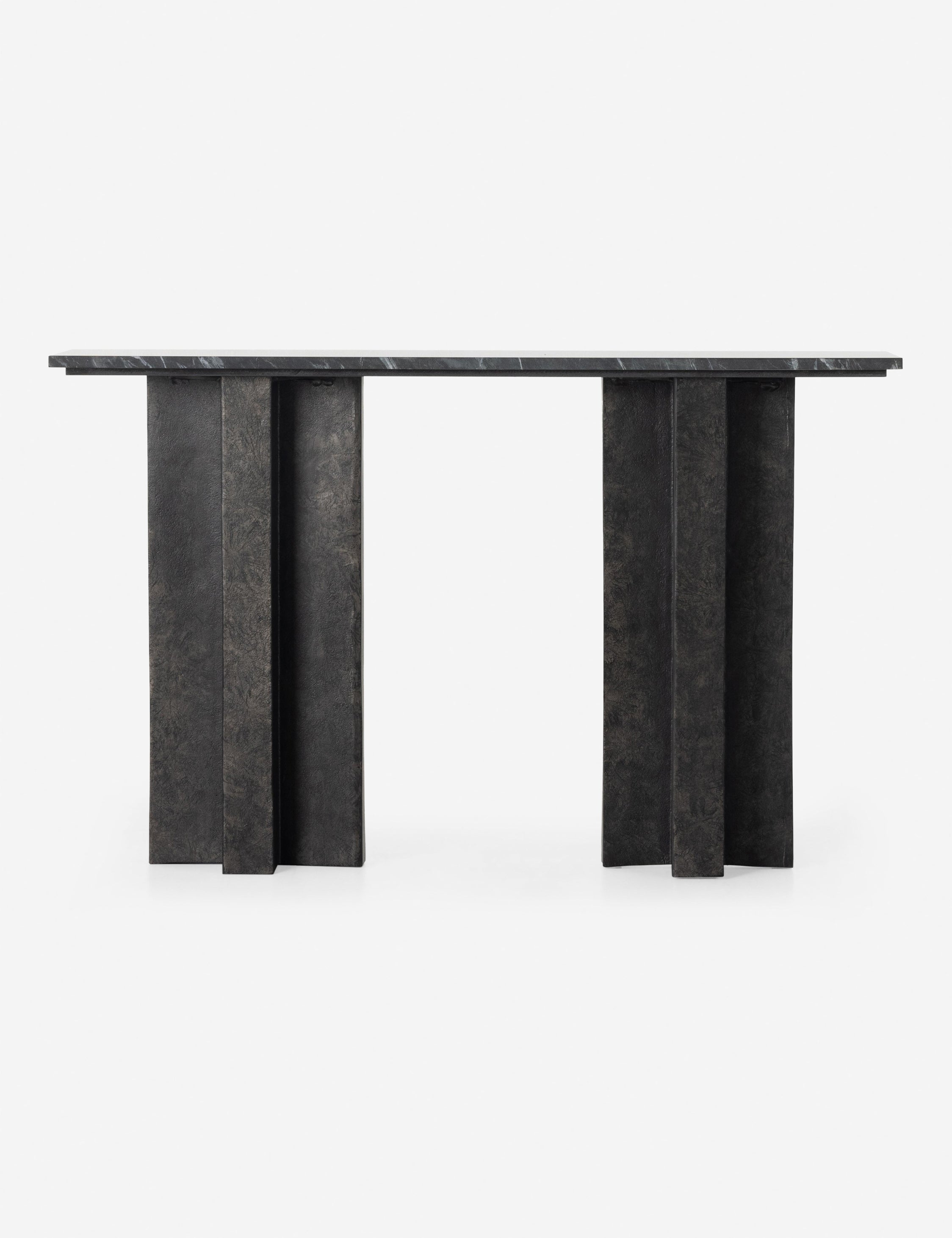 Modern Alfred Console Table - Entryway Sofa Table with Storage Shelf | Perfect for Hallway, Living Room & Bedroom Decor