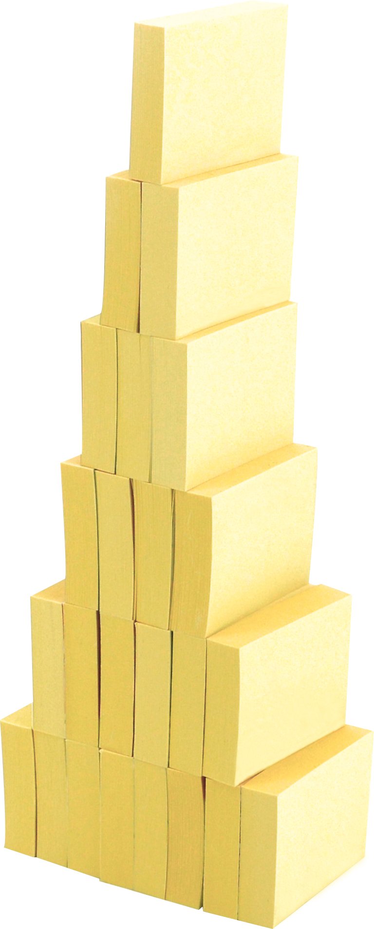 4A 48 Packs Sticky Notes 1.5 x 2 Inches, Canary Yellow, Adhesive on Short Side - Small Sticky Note Pads for Home, Office, Notebook - 100 Sheets/Pad, 24 Pads/Pack, 1152 Pads Total - Perfect for Reminders, Bookmarking & Organizing Tasks