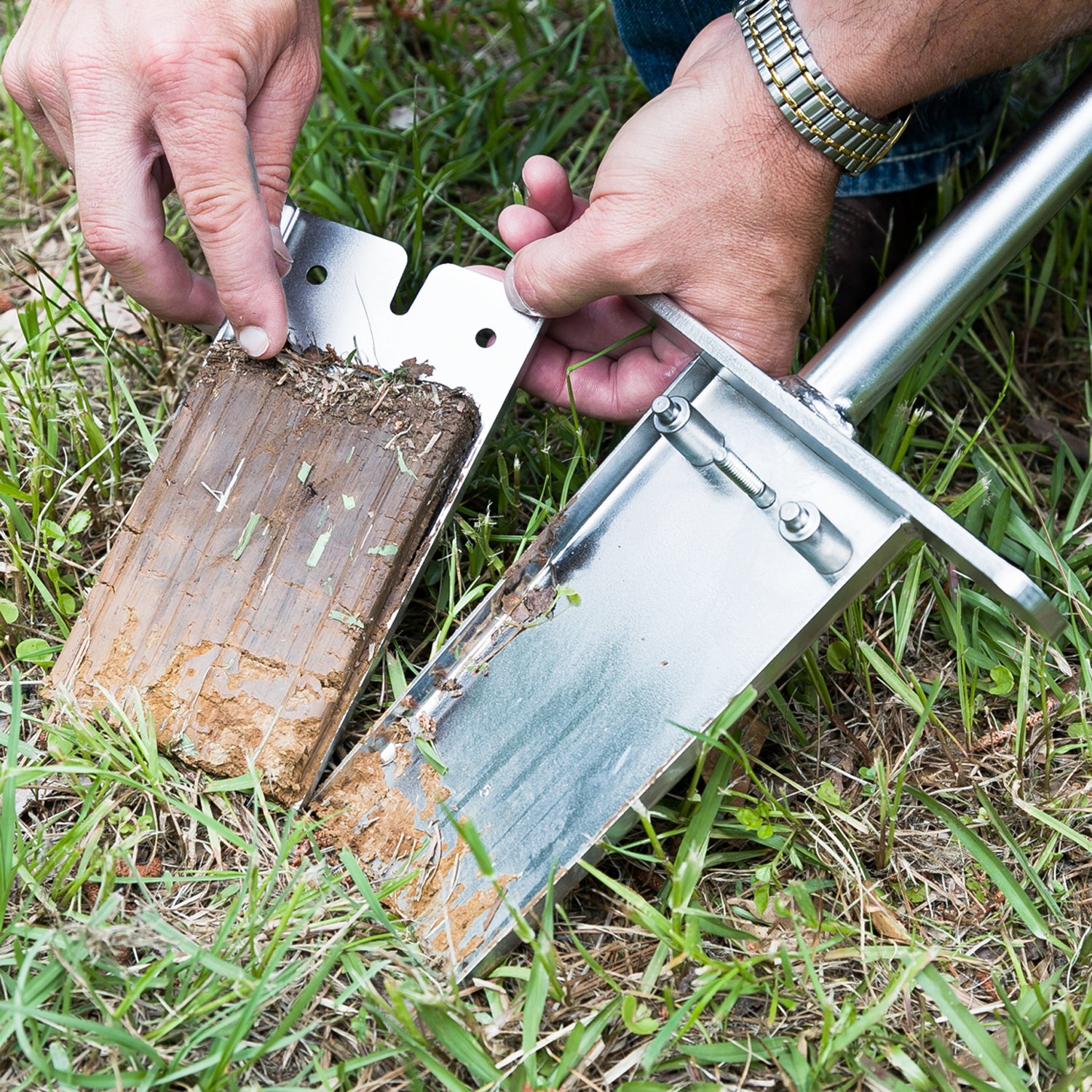AMS 427.75 One Piece Soil Profiler - Digital Soil Tester for Agriculture, Gardening & Landscaping | Measure Moisture, pH & Nutrient Levels | Perfect for Farmers, Gardeners & Soil Scientists