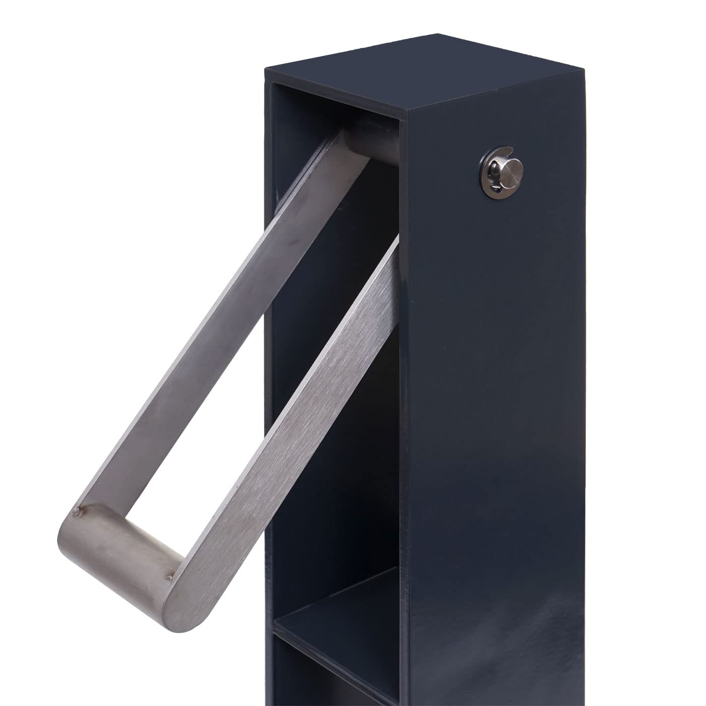 Mendler HWC-G20 Bike Rack - Heavy Duty Zinc Coated Steel Bicycle Stand, Powder Coated Outdoor Bike Parking (96x24x10cm Anthracite) - Perfect for Garage, Yard & Public Spaces