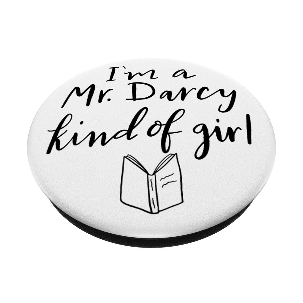 Mr Darcy Kind Of Girl Hand Lettered Design T-Shirt - Romantic Literary Quote Tee for Jane Austen Fans - Perfect for Book Clubs, Dates & Gifts