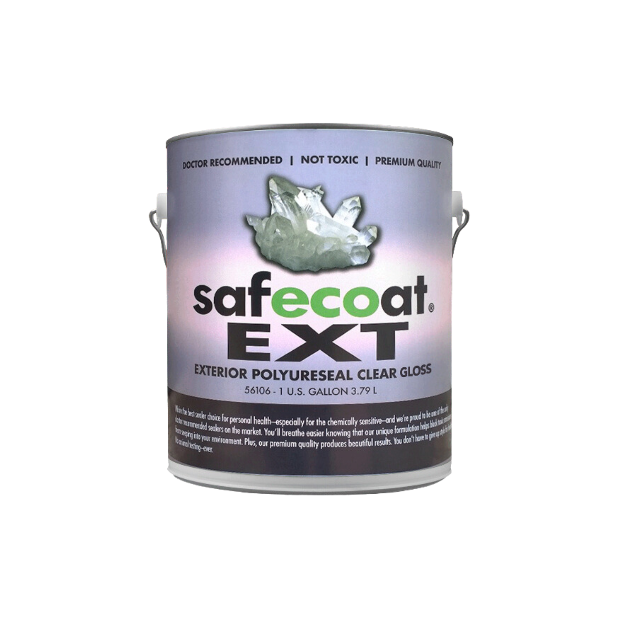 AFM Safecoat Polyureseal EXT - Non-Toxic Water-Based Polyurethane Sealer for Wood Floors & Furniture - Perfect for Eco-Friendly Home & Office Finishing