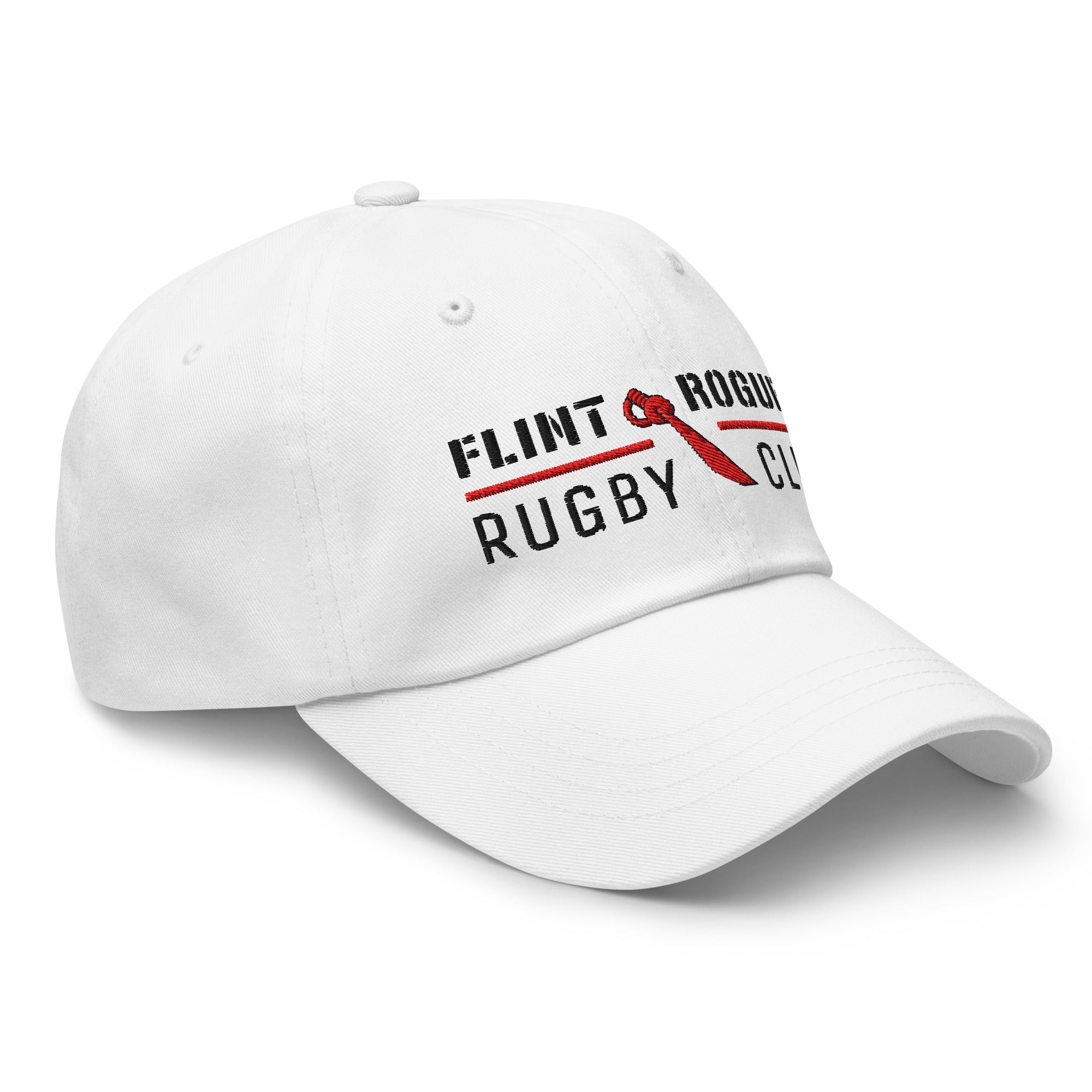 Flint Rogues RFC Adjustable Baseball Cap - One Size Fits All for Men & Women - Perfect for Outdoor Sports, Hiking, and Casual Wear