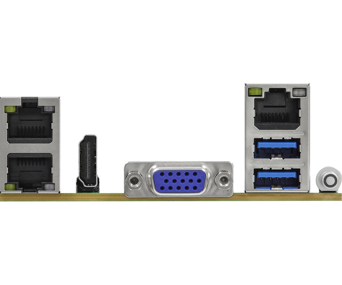 ASRock Rack AM5 Mini-ITX Server Motherboard - AMD Ryzen 7000, Dual 10G LAN for Compact Data Centers